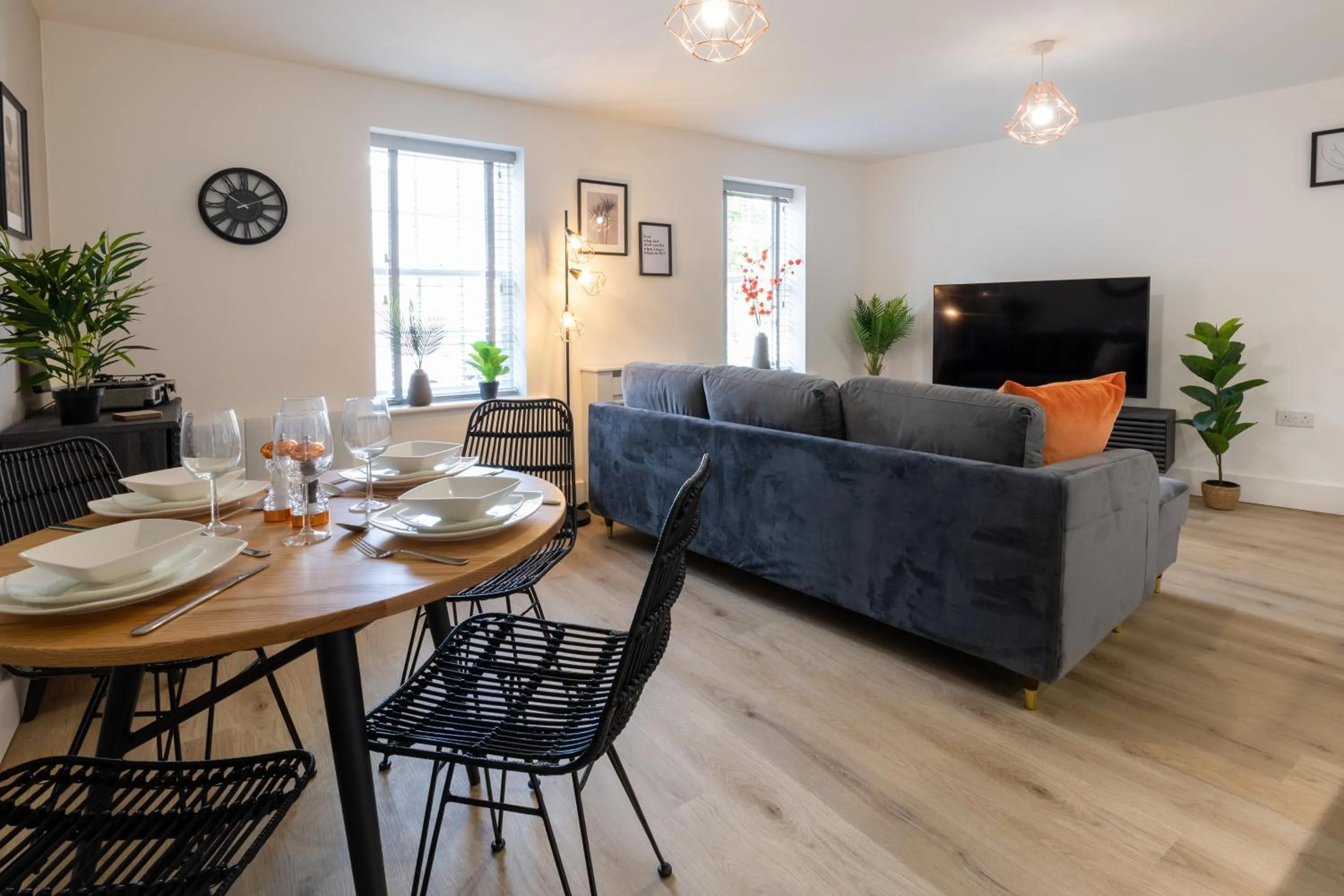 Dining area in The Courtyard