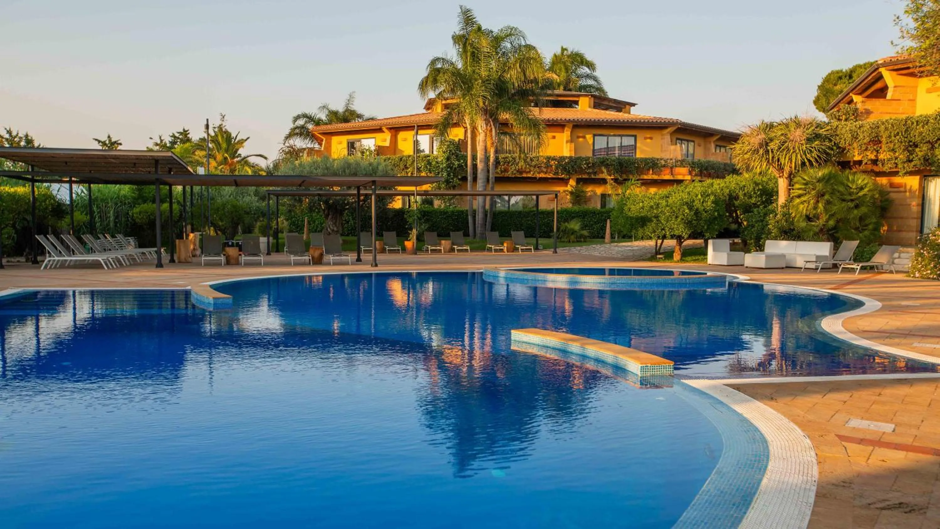 Swimming pool in Magaggiari Hotel Resort