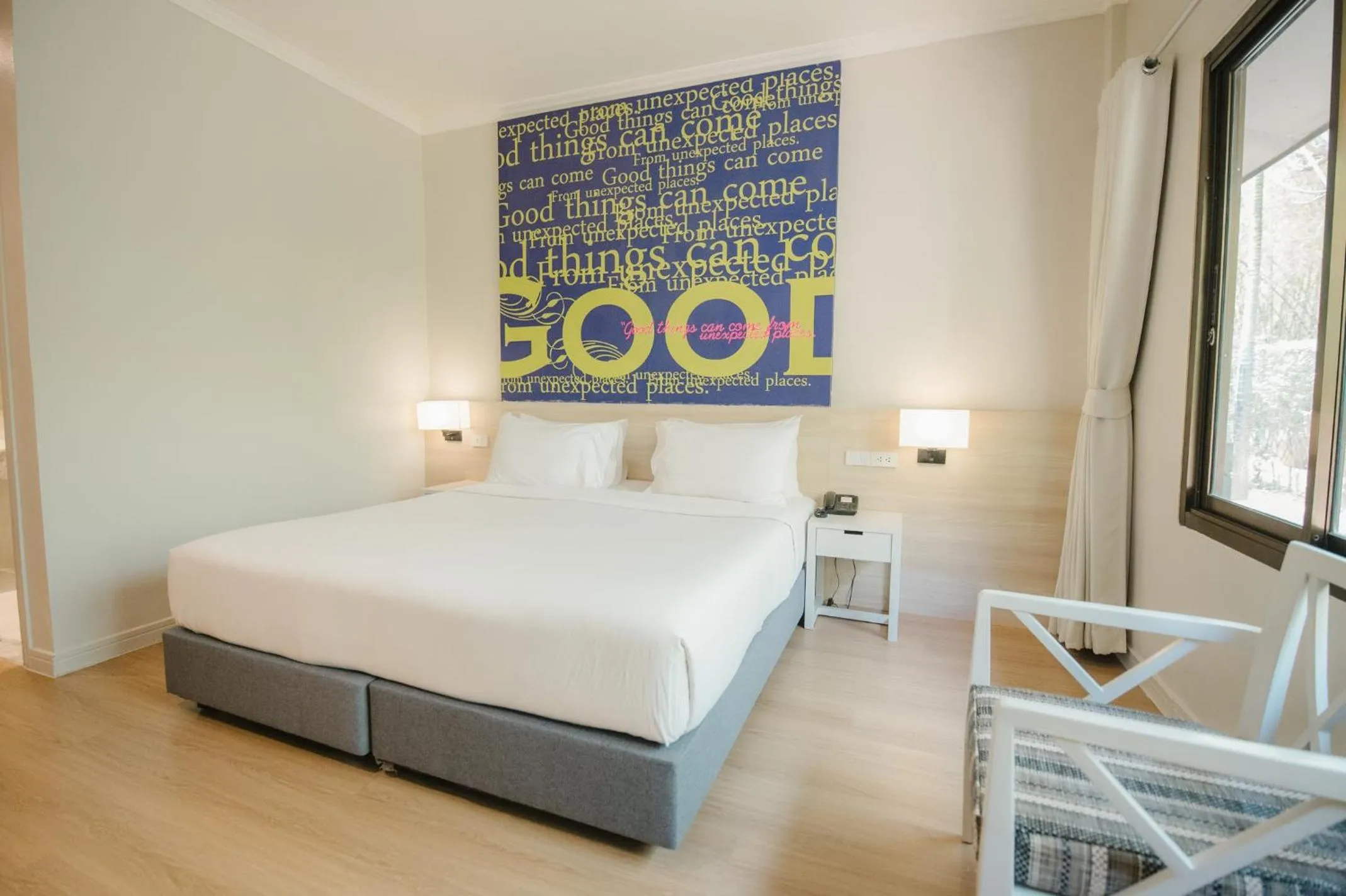 Bed in The Park Hotel