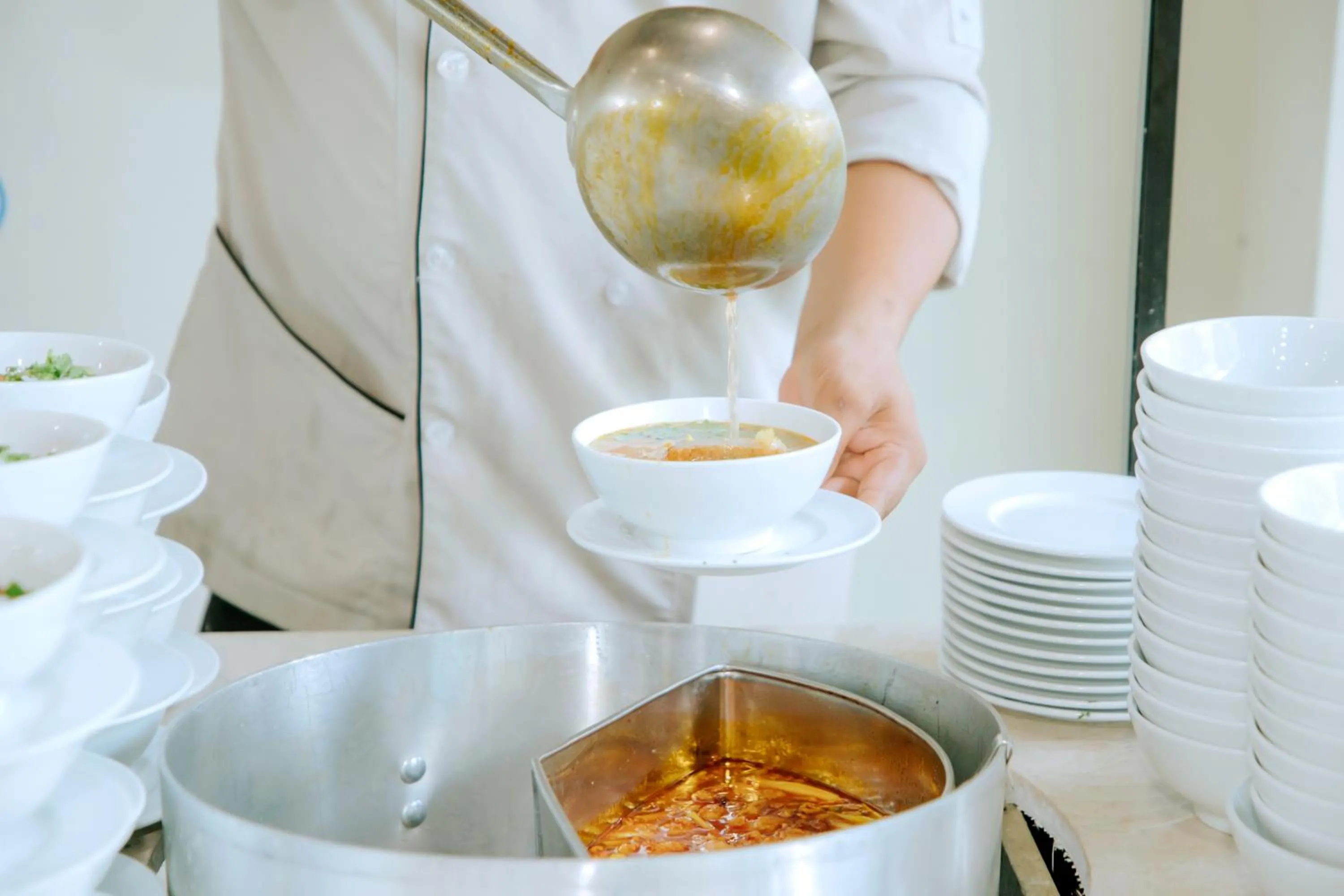 Food in Perolas Villas Resort - Ke Ga Bay