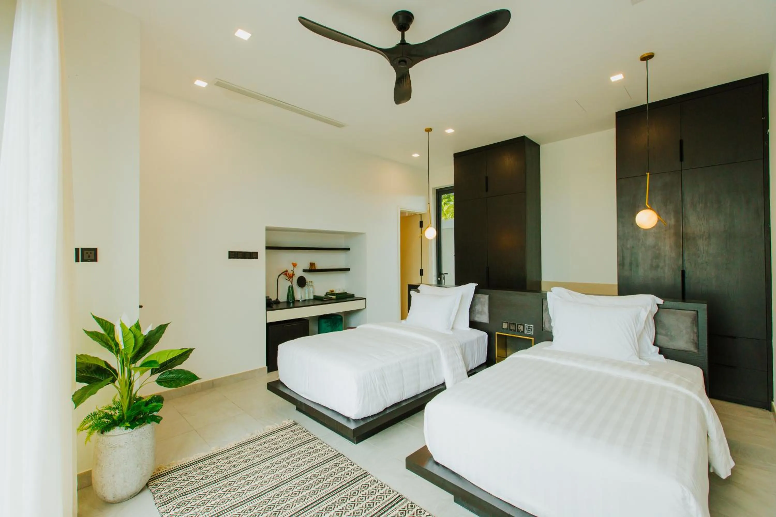 Bed in Perolas Villas Resort - Ke Ga Bay