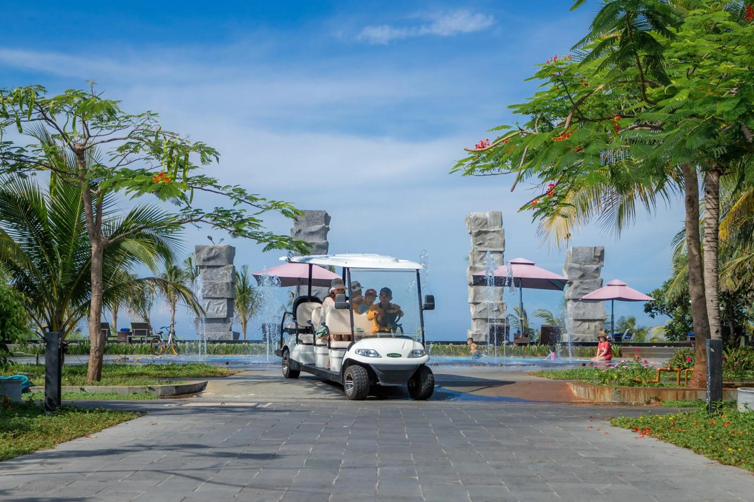 Pool view in Perolas Villas Resort - Ke Ga Bay