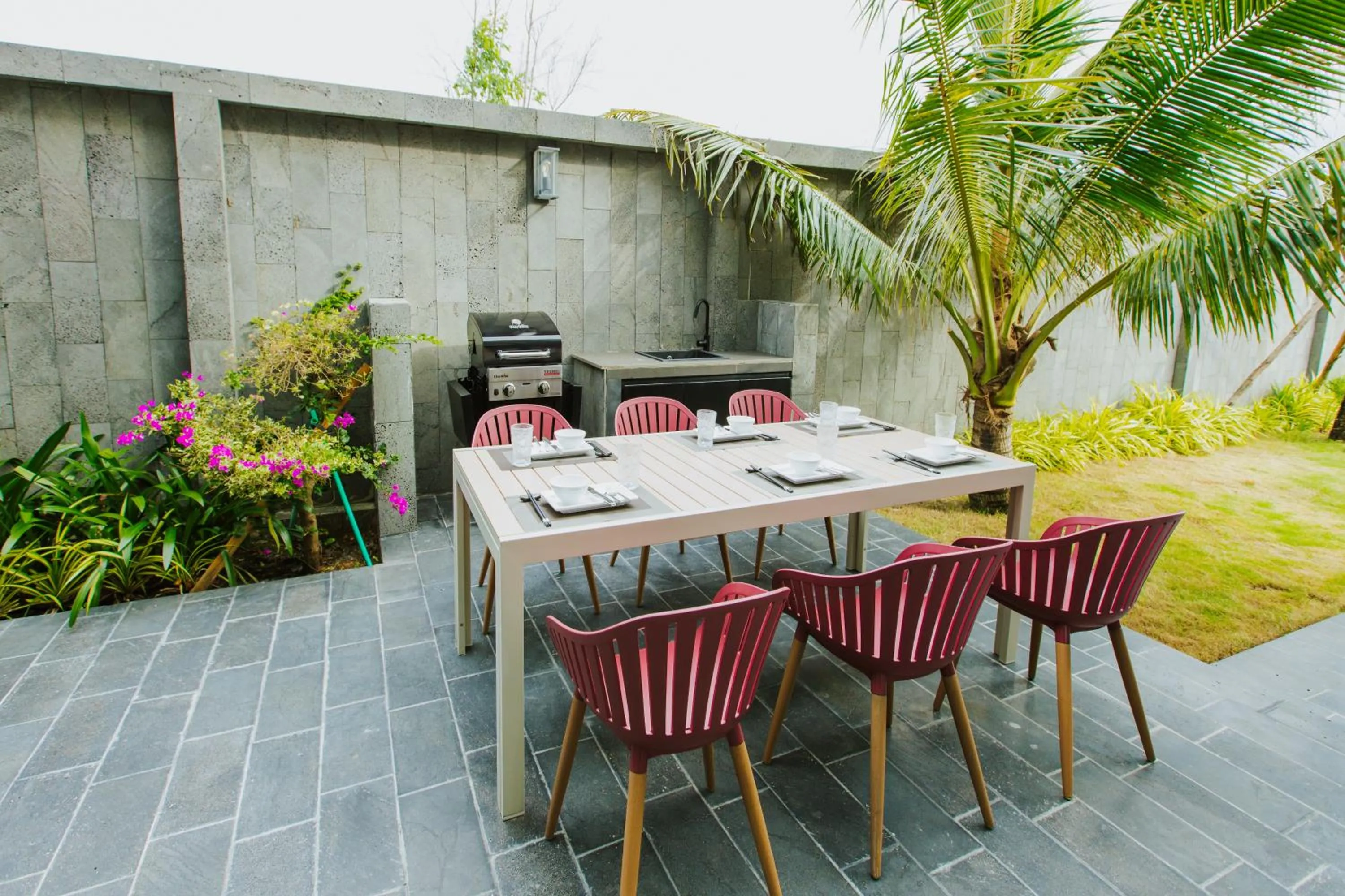 BBQ facilities in Perolas Villas Resort - Ke Ga Bay