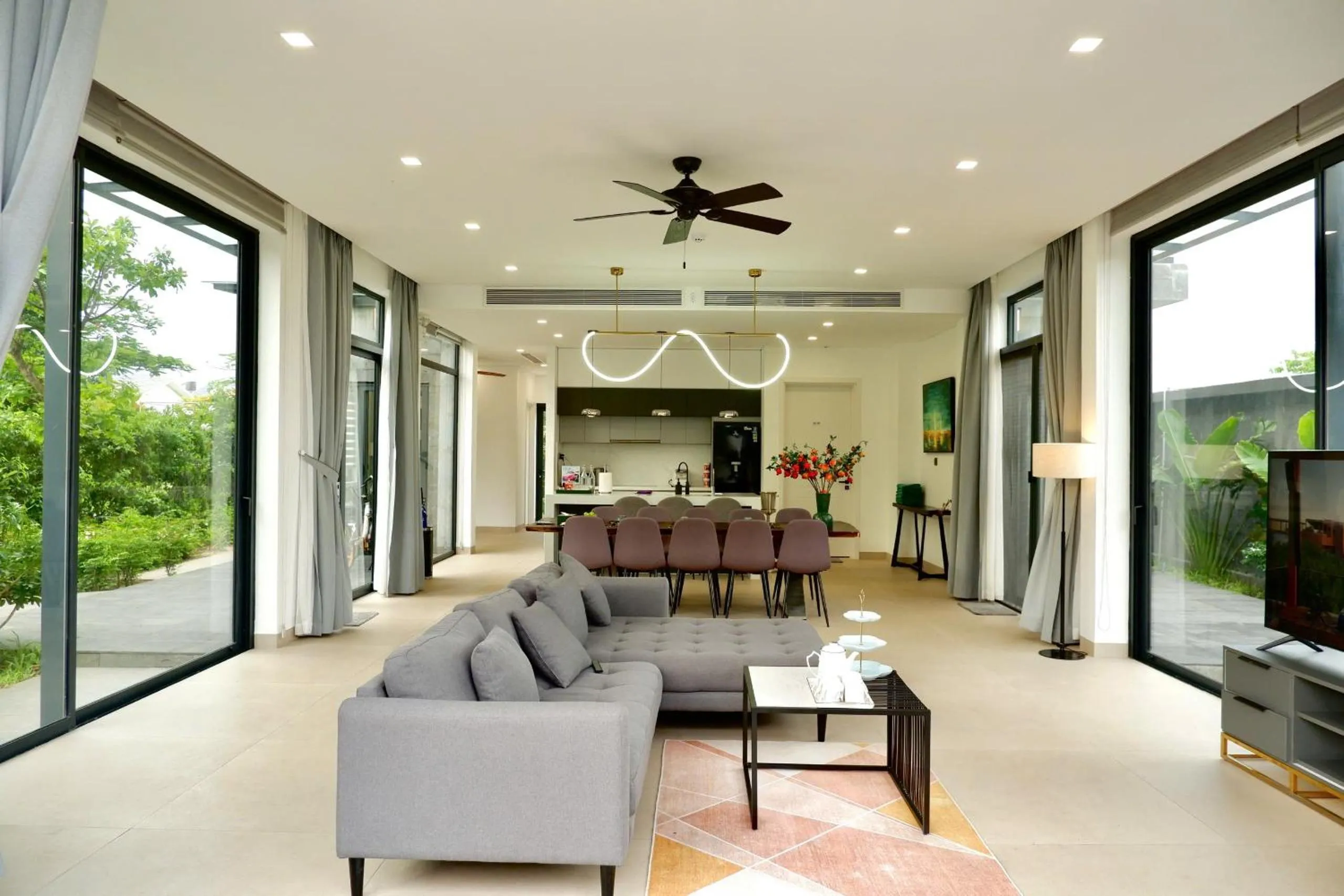Living room in Perolas Villas Resort - Ke Ga Bay