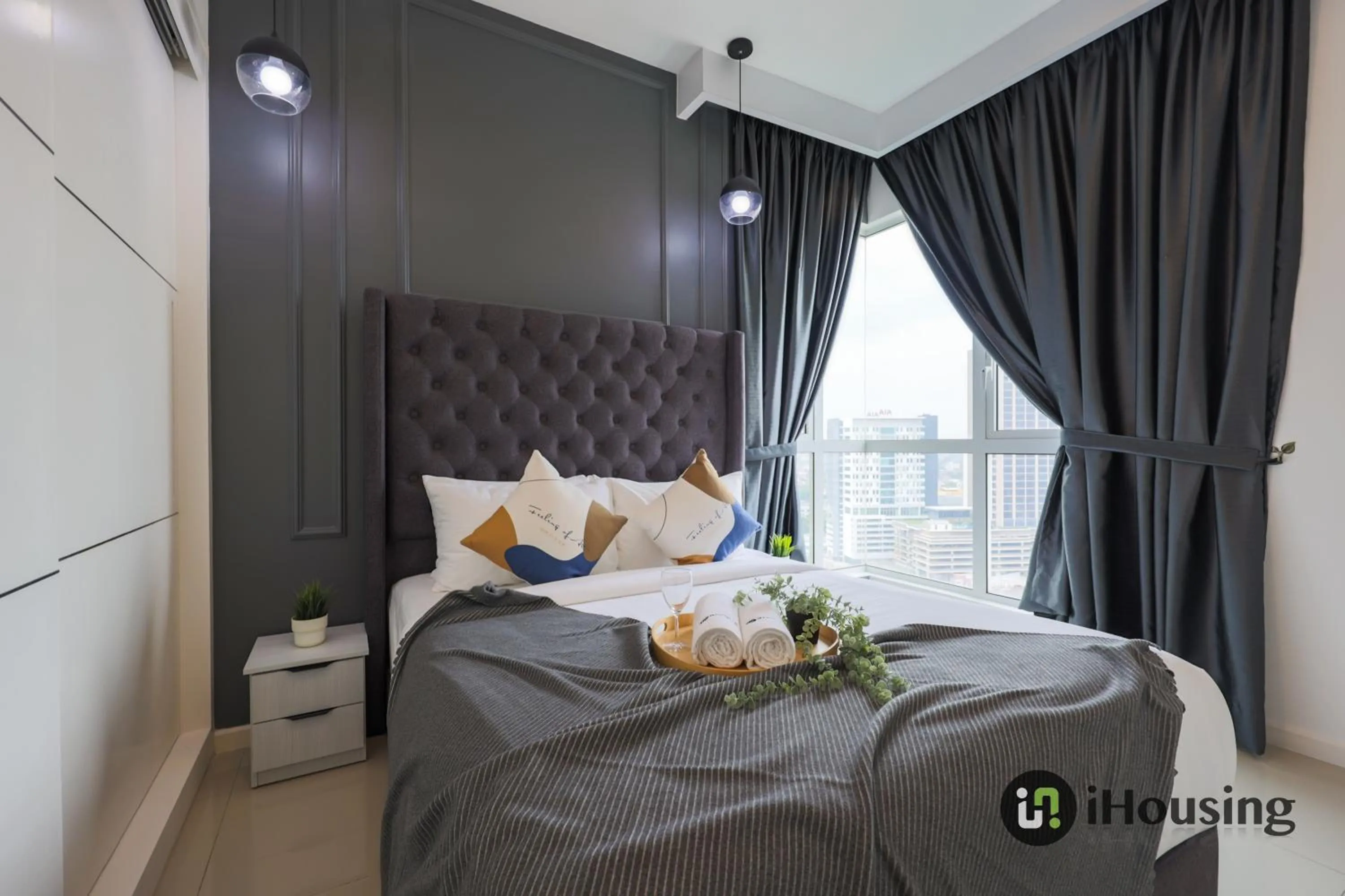 Bed in The Shore Premium Melaka By I Housing