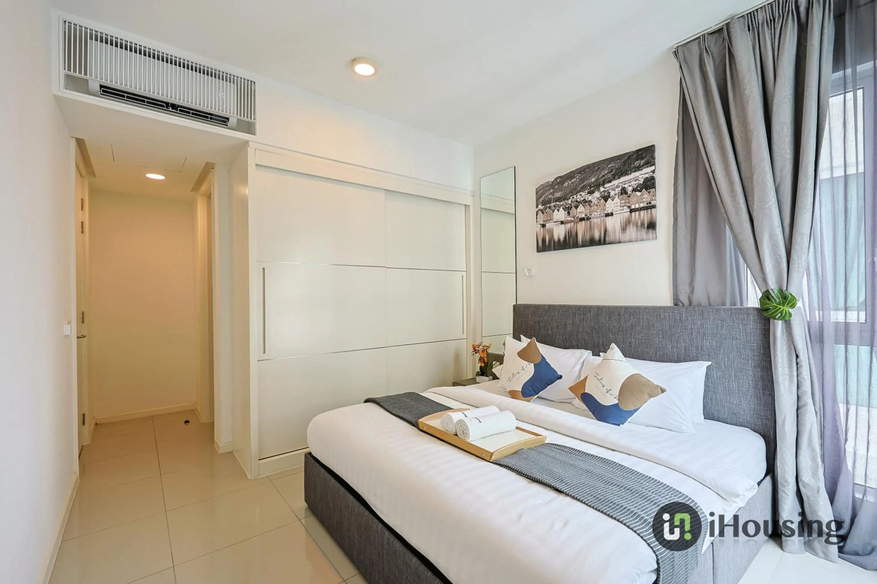 Bedroom, Bed in The Shore Premium Melaka By I Housing