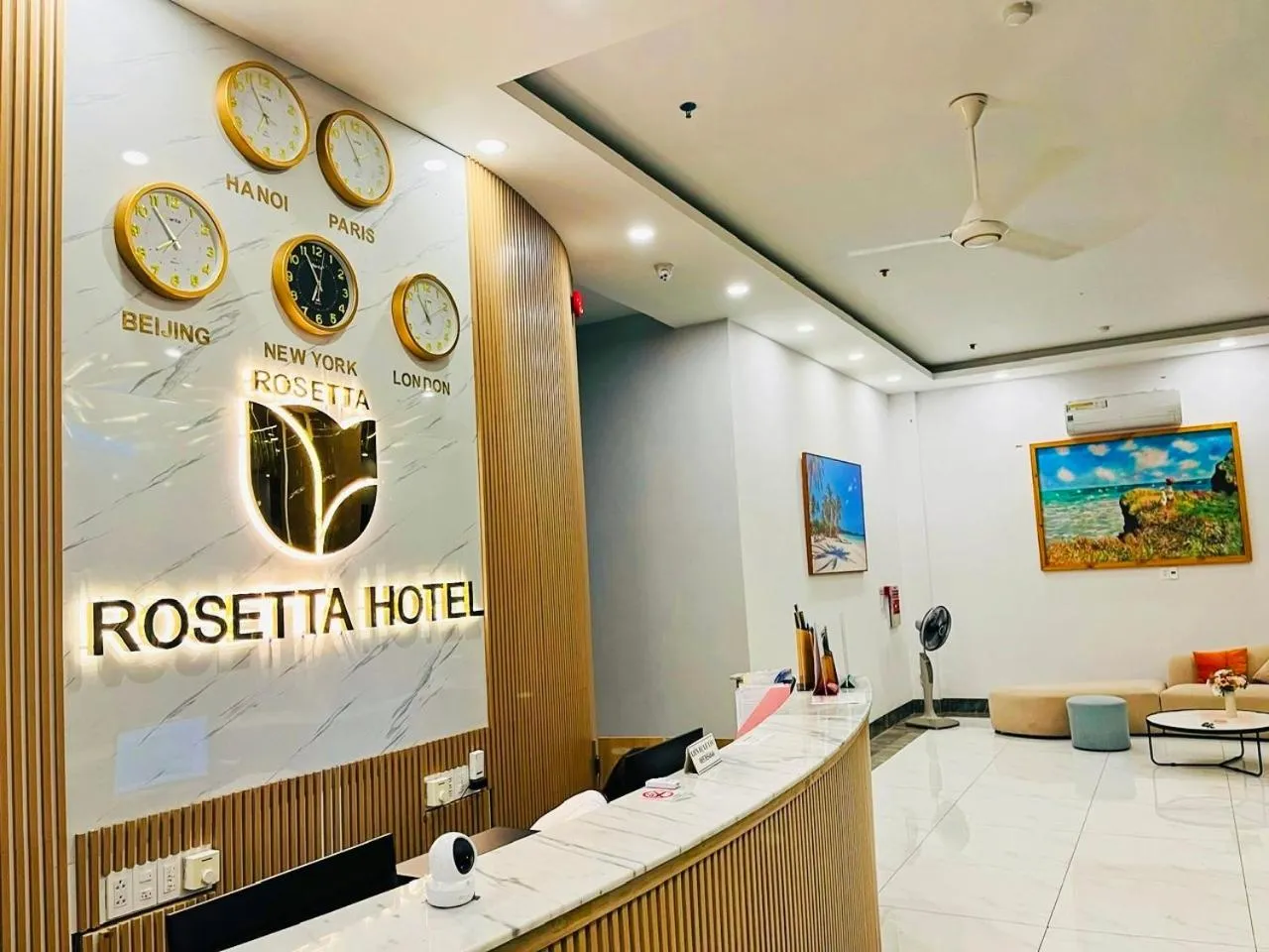 Lobby or reception in Rosetta Hotel Phu Quoc