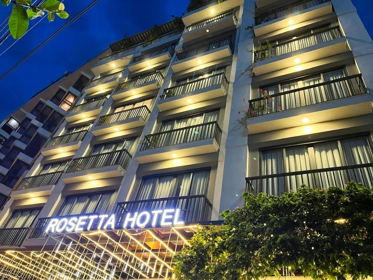 Property building in Rosetta Hotel Phu Quoc