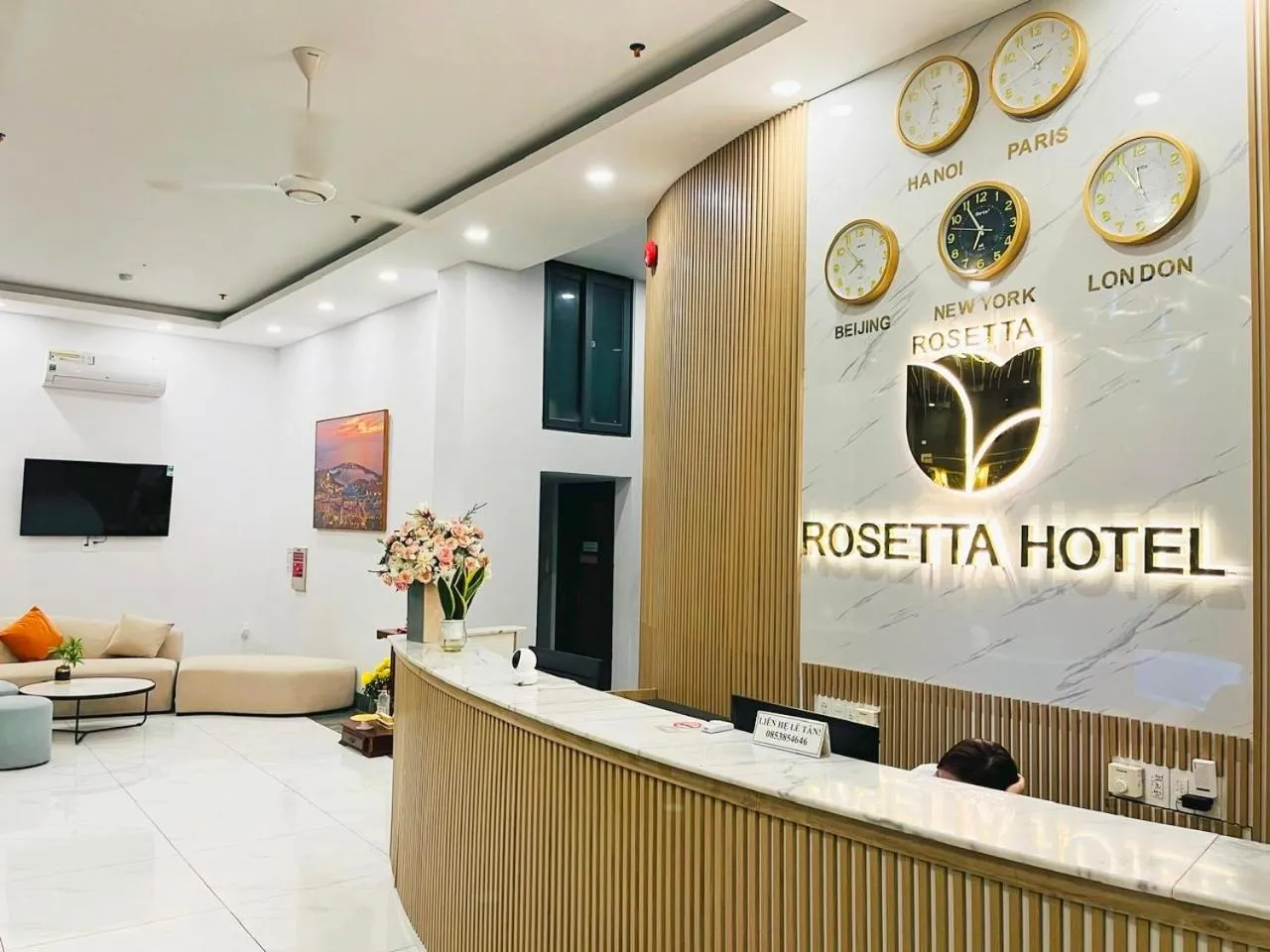 Lobby or reception in Rosetta Hotel Phu Quoc