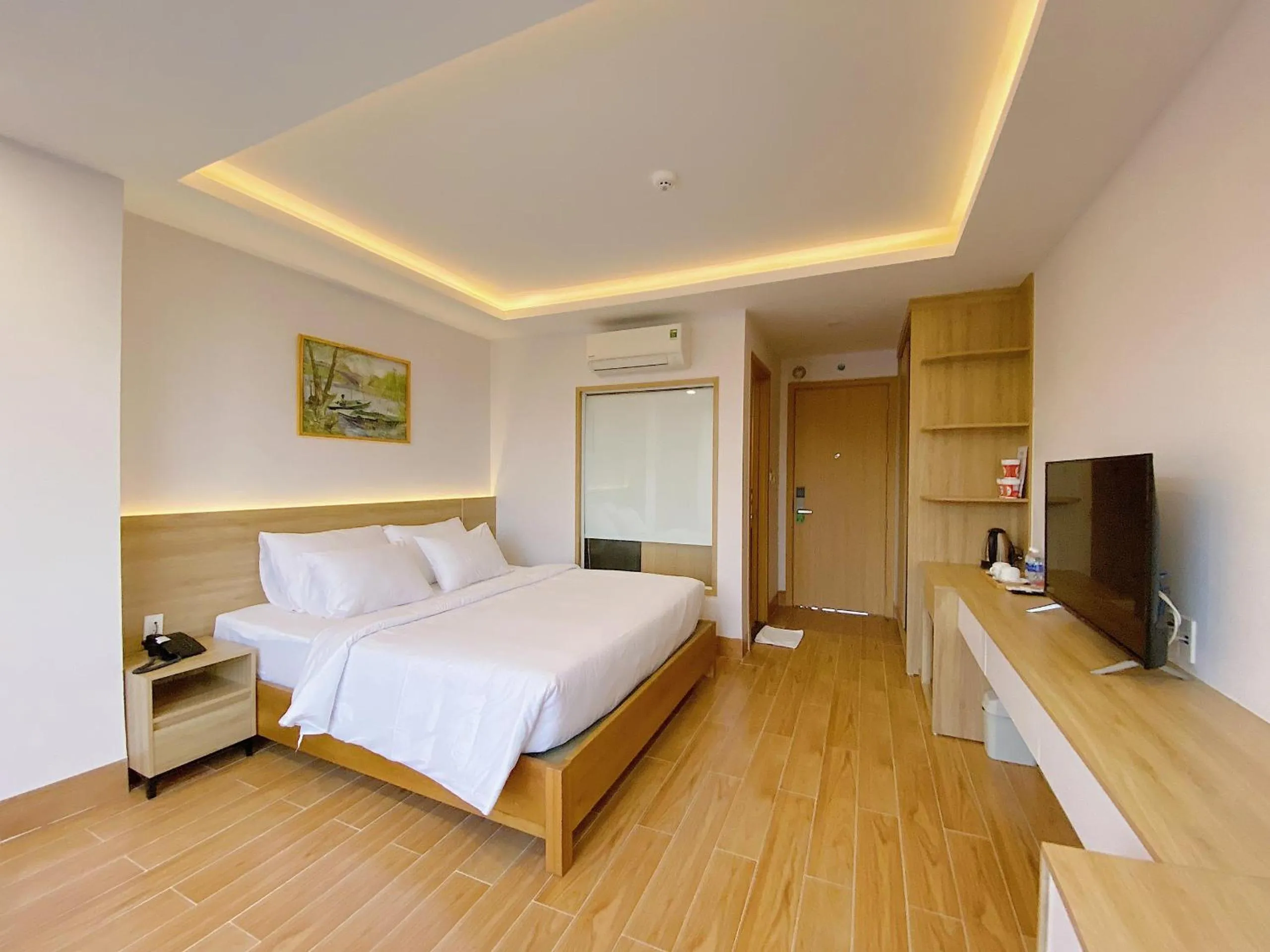 Bed in Rosetta Hotel Phu Quoc