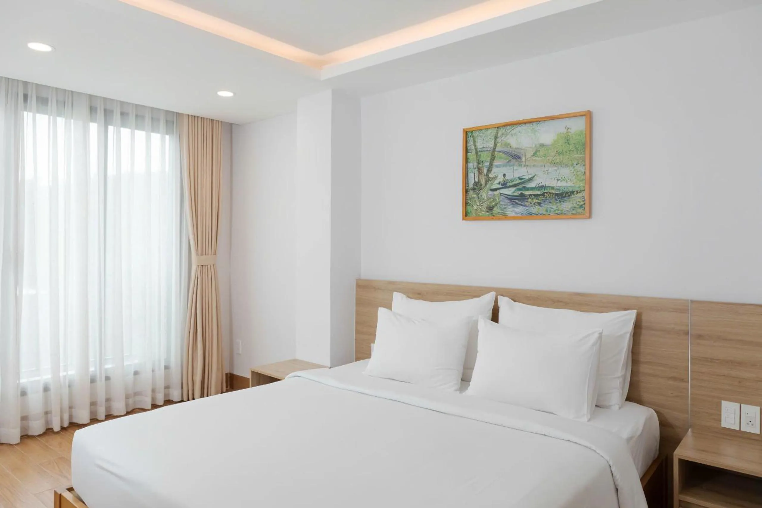 Bedroom, Bed in Rosetta Hotel Phu Quoc