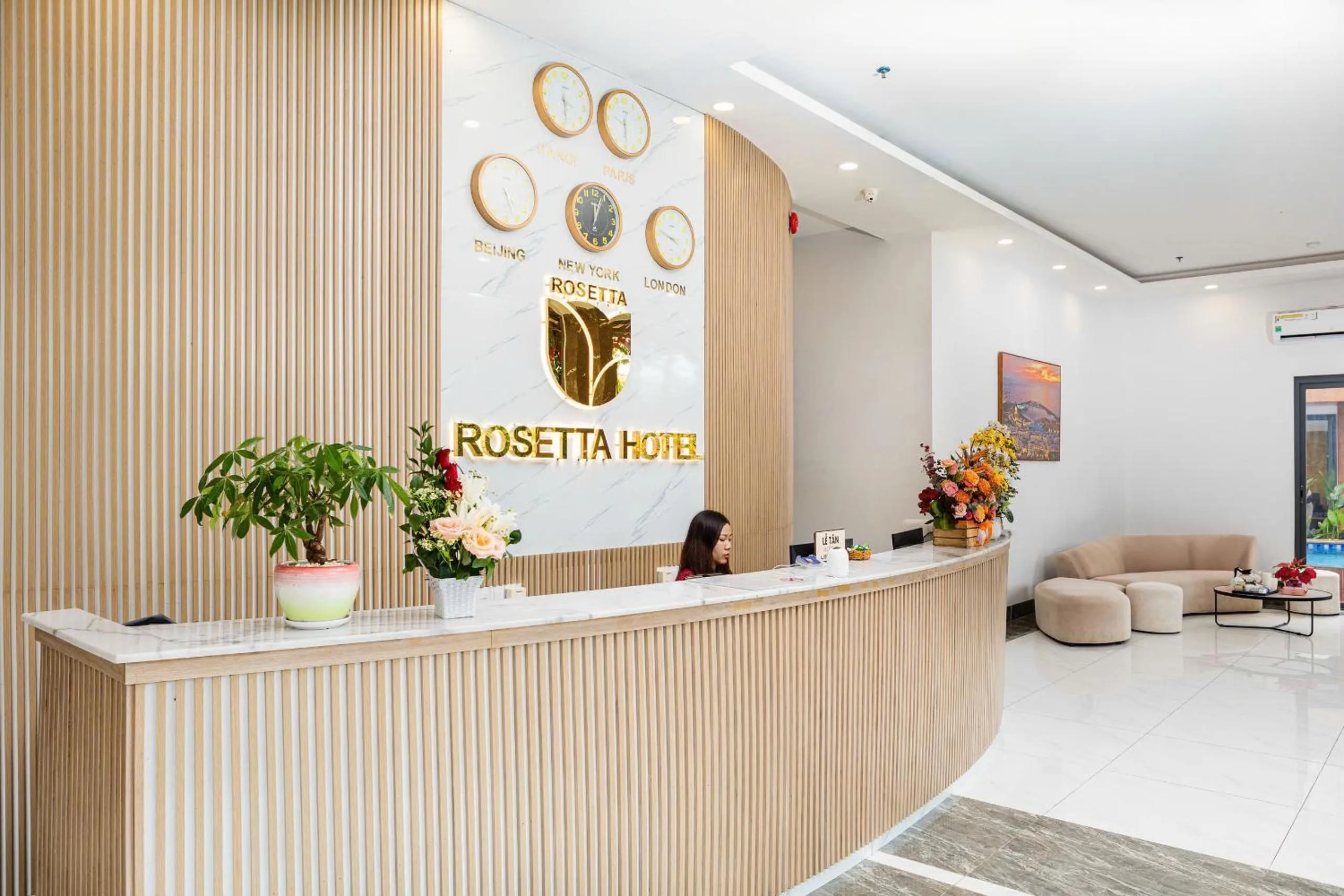 Lobby or reception in Rosetta Hotel Phu Quoc