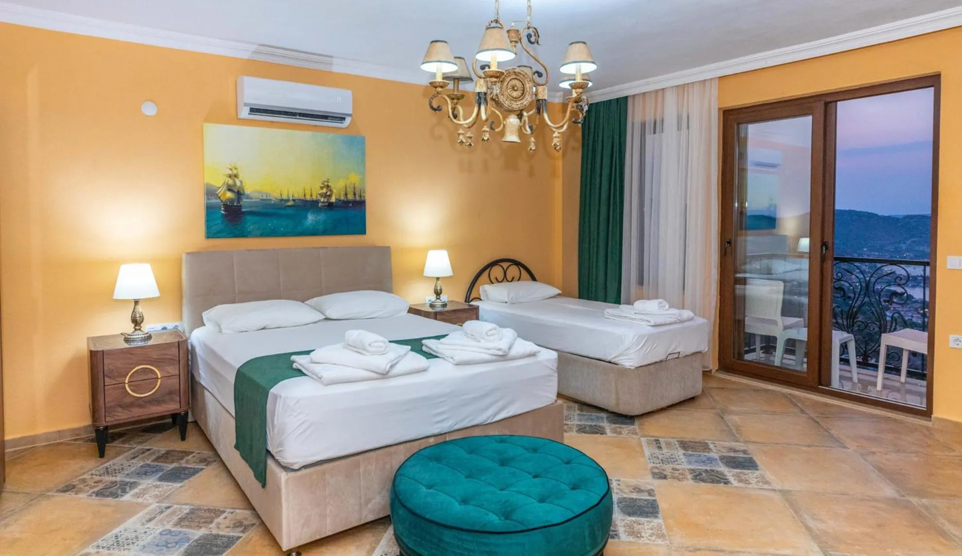 Bed in Selimiye Lime Garden