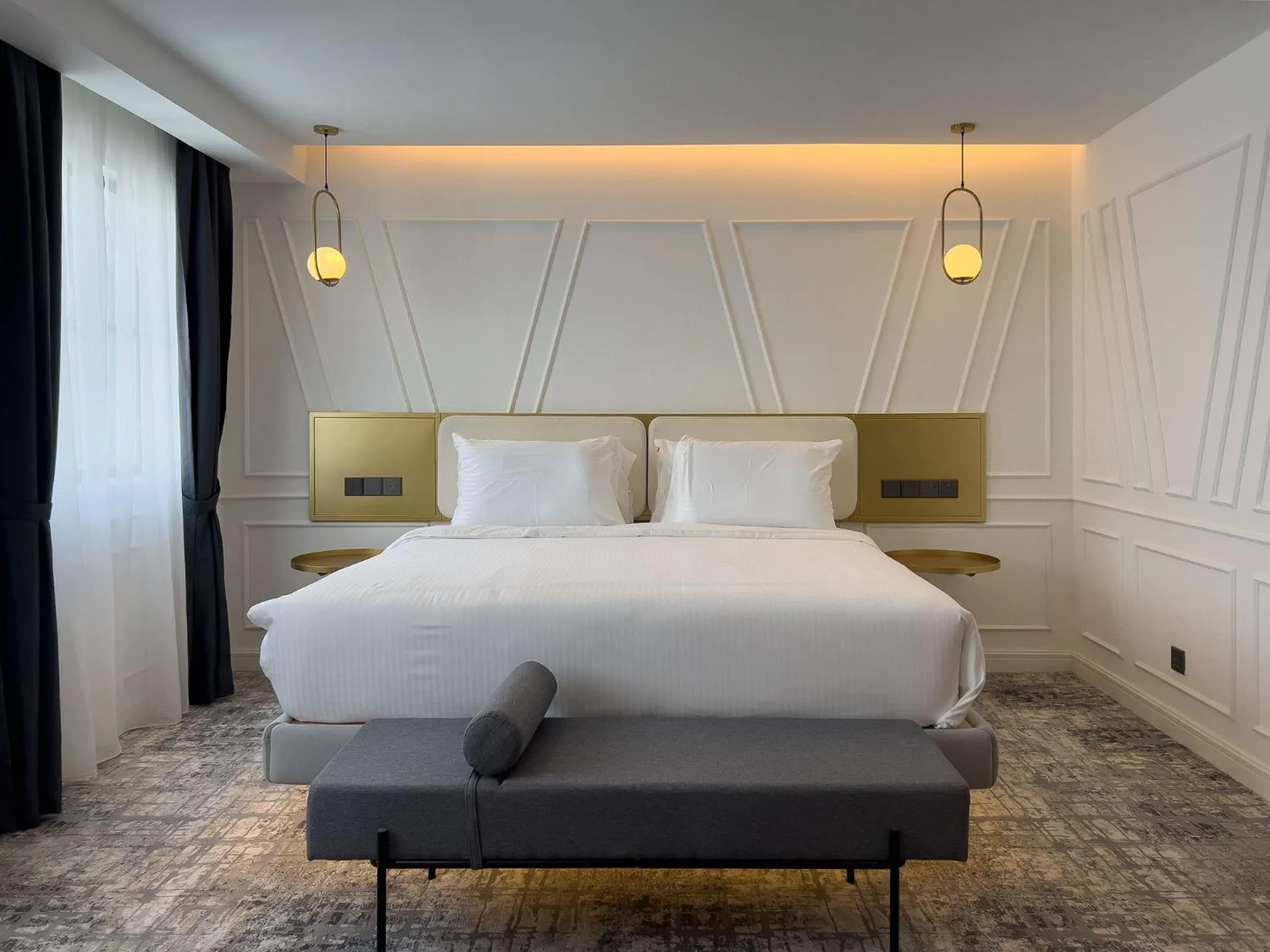 Bedroom, Bed in Hotel Seri Costa