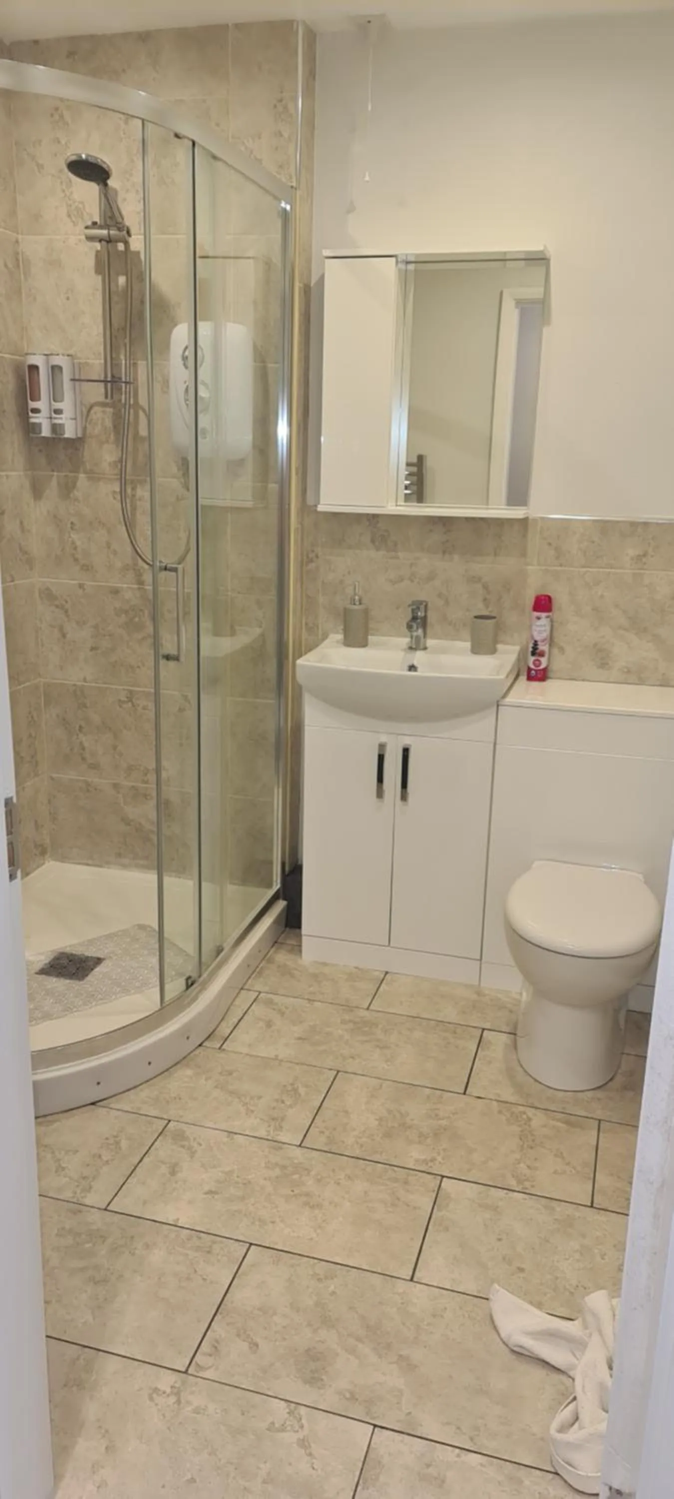 Shower in The Golf Studio Woodhall Spa