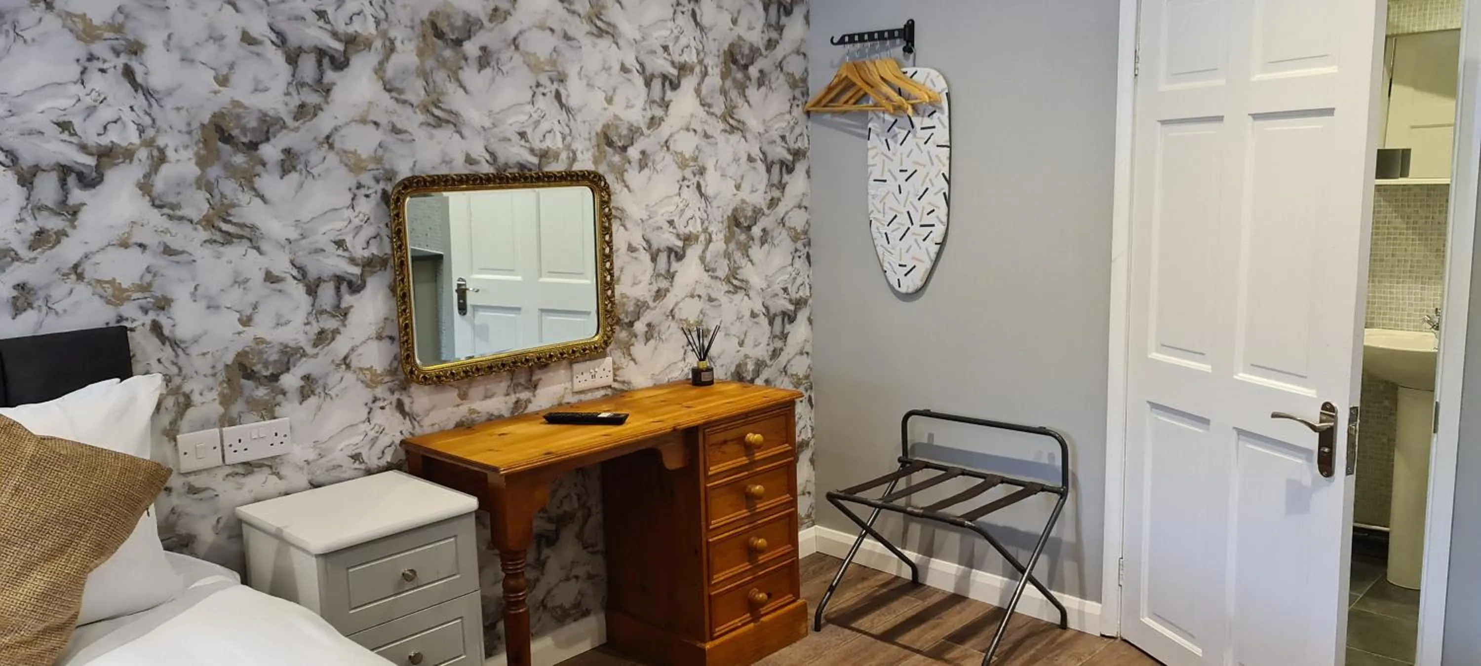 Bedroom in The Golf Studio Woodhall Spa