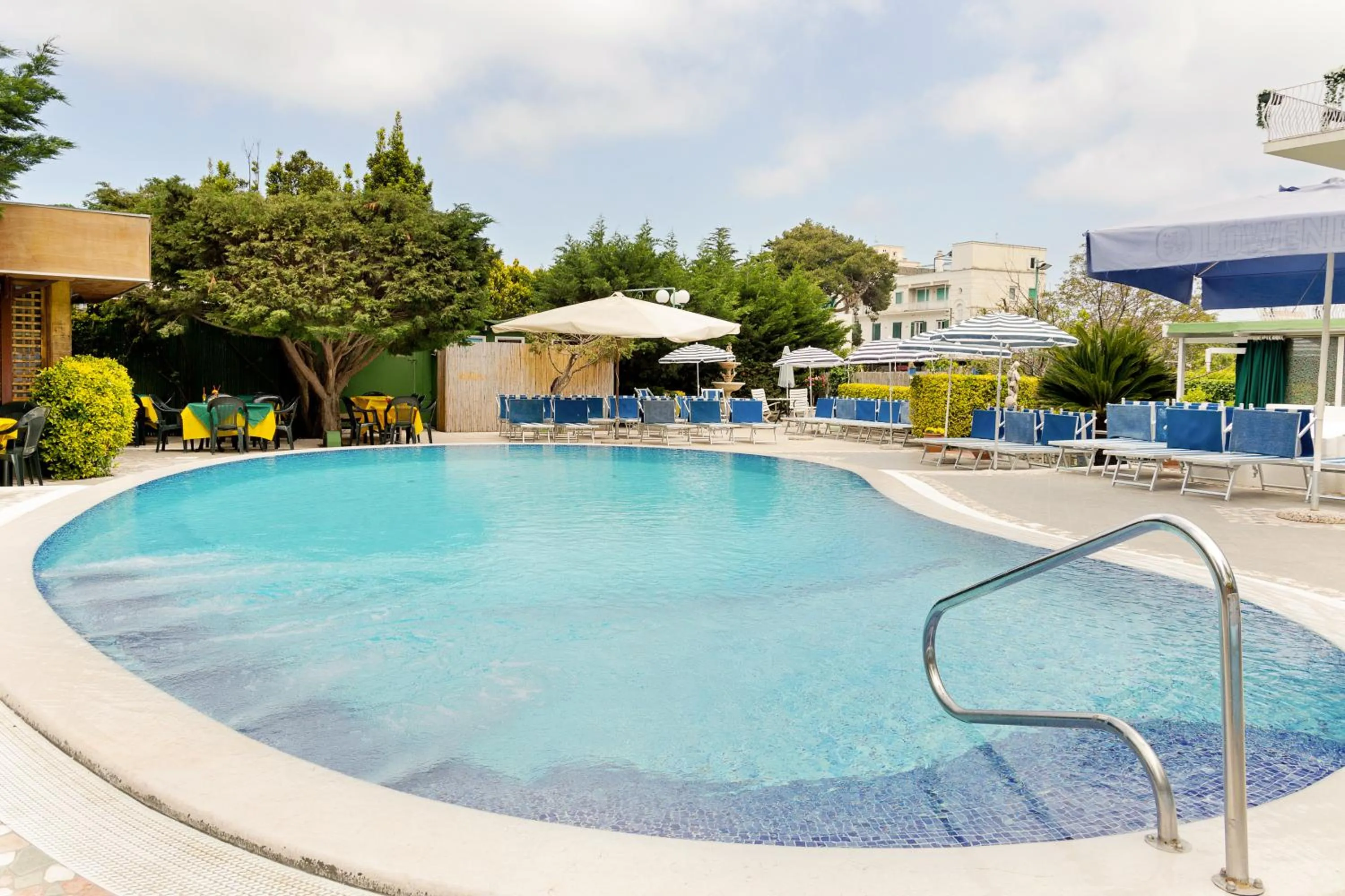 Pool view in Hotel Carmencita