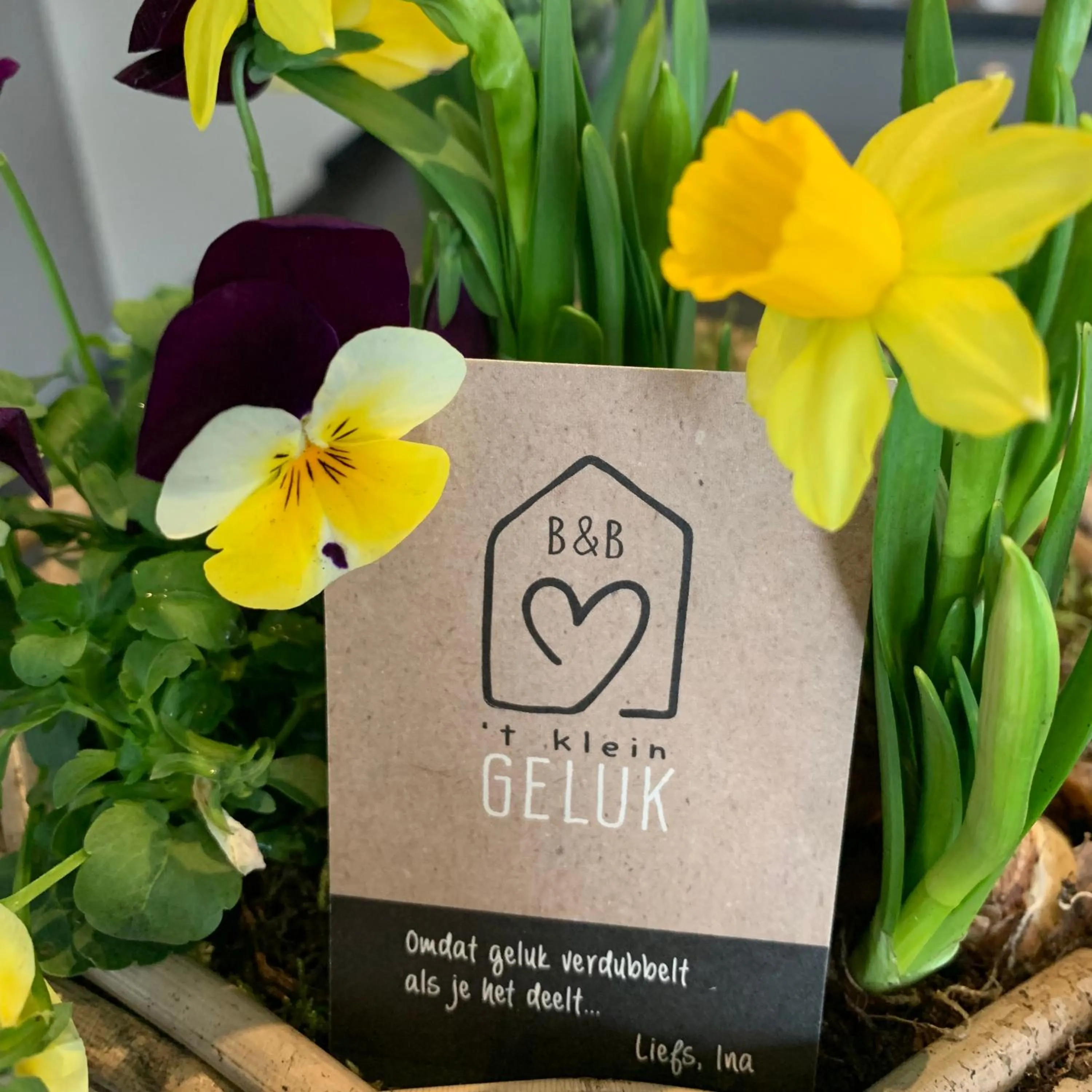 Property logo or sign in B&B 't klein GELUK