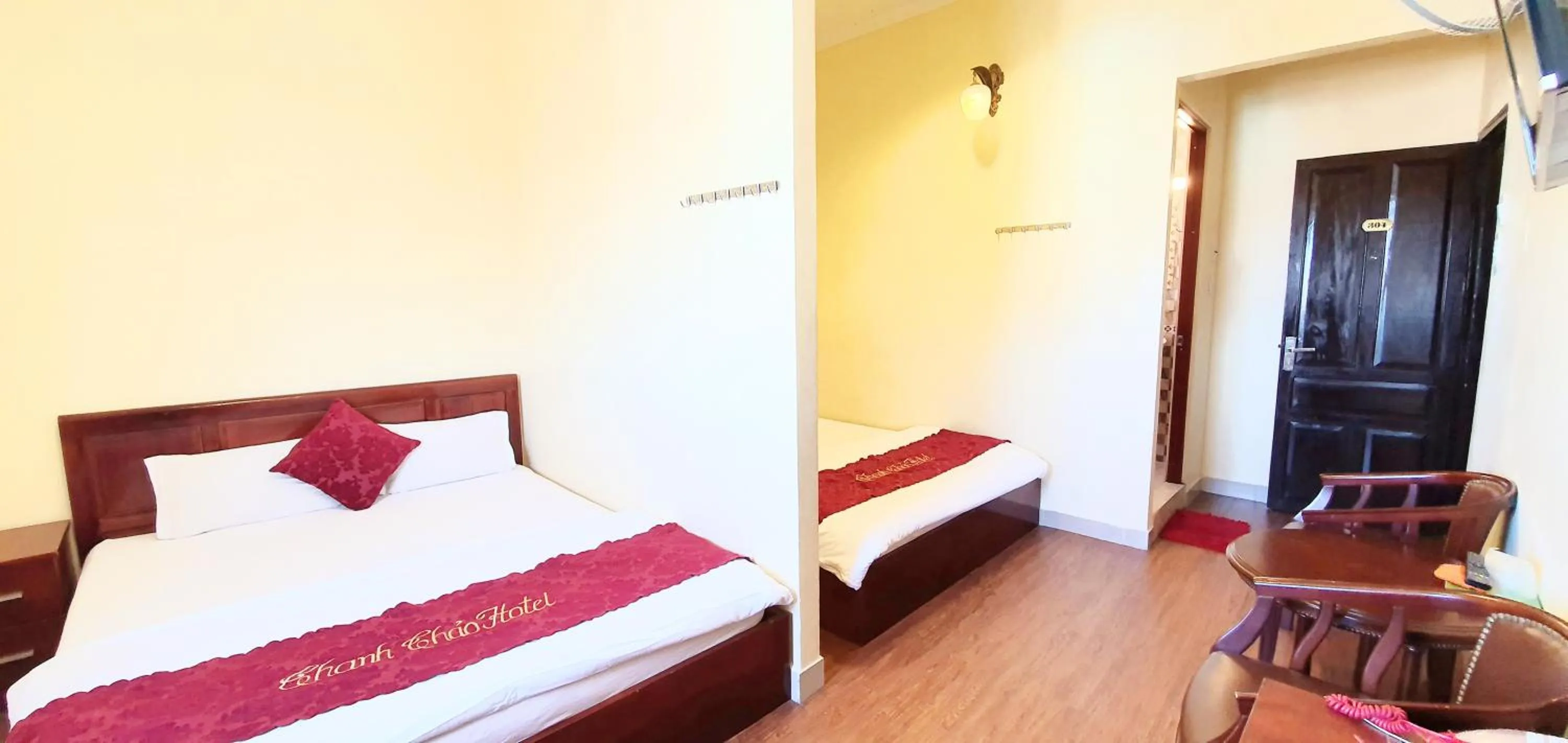 Bed in Thanh Thao Dalat Hotel