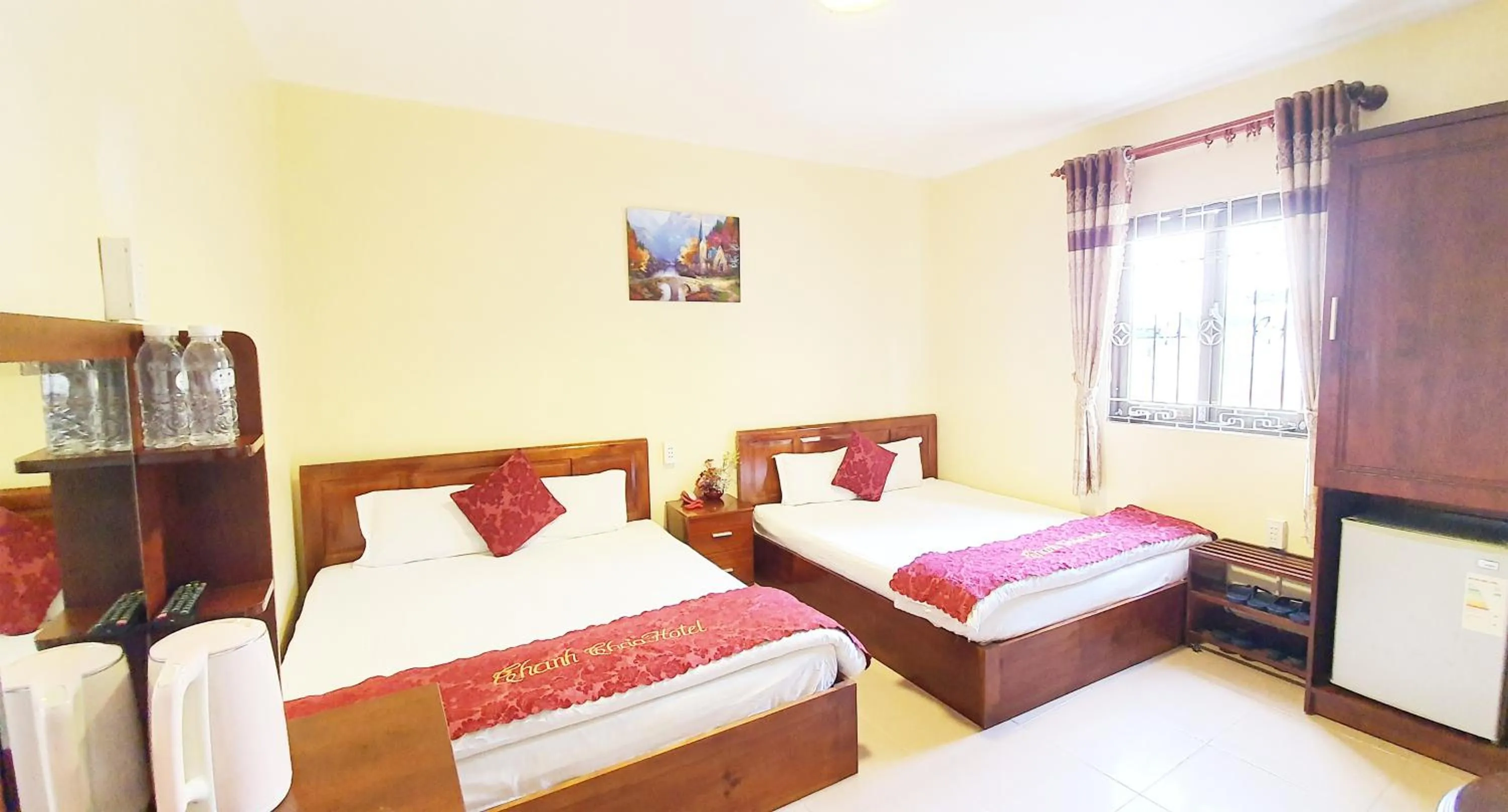 Bed in Thanh Thao Dalat Hotel