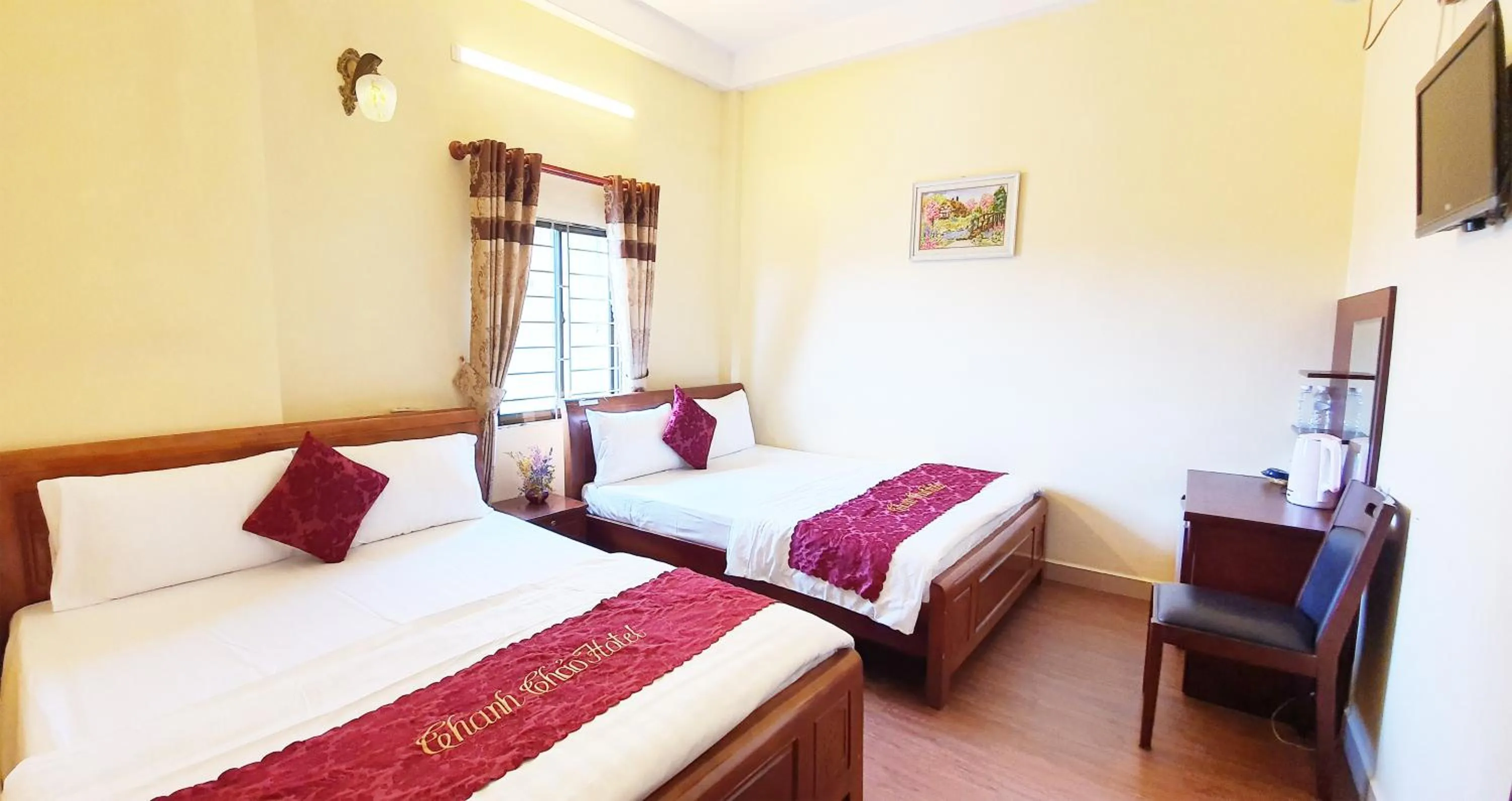 Bed in Thanh Thao Dalat Hotel