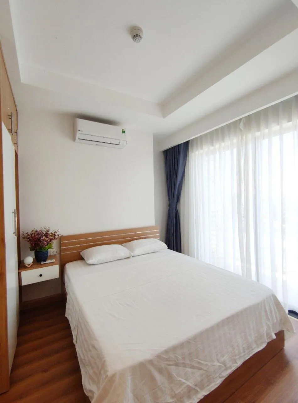Bed in TMS Apartment View Biển Luxury Quy Nhơn