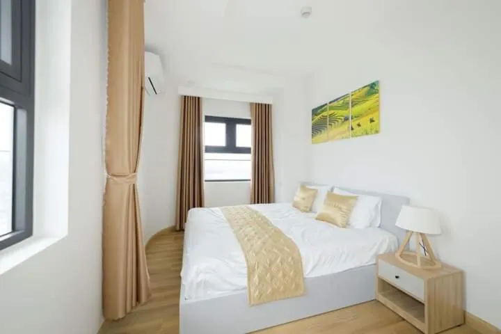 Bed in TMS Apartment View Biển Luxury Quy Nhơn