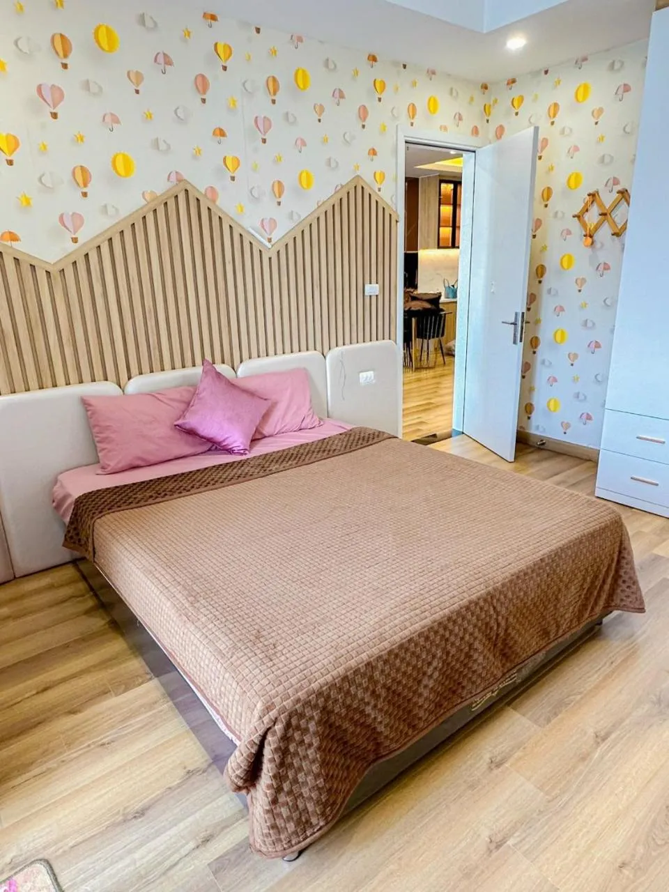 Bed in TMS Apartment View Biển Luxury Quy Nhơn