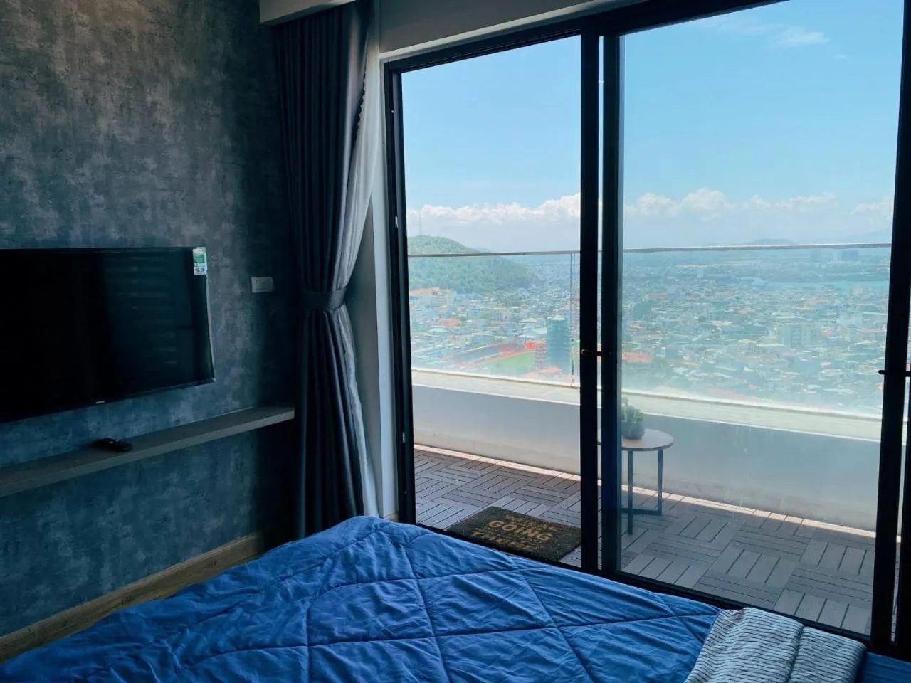 Bed in TMS Apartment View Biển Luxury Quy Nhơn