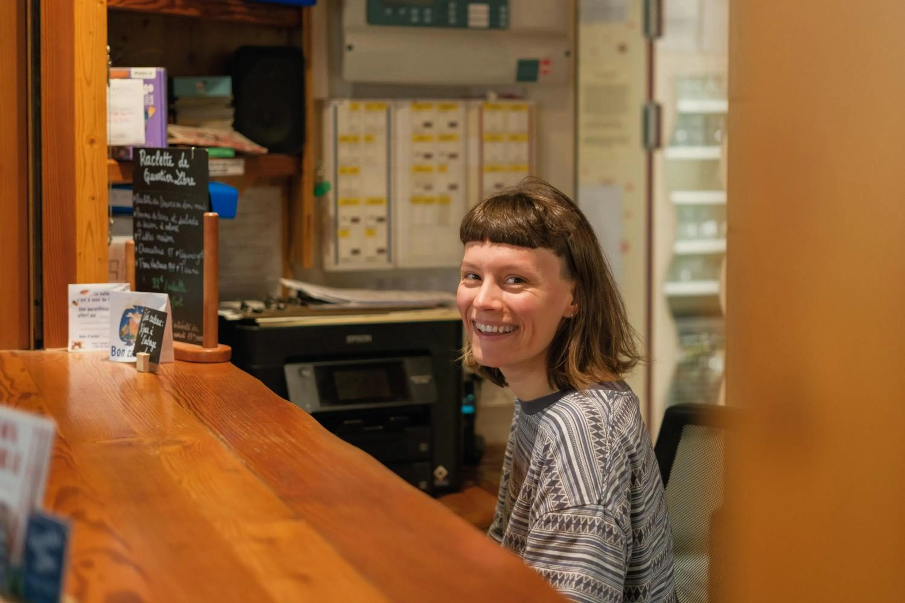 Lobby or reception in Hostel Quartier Libre