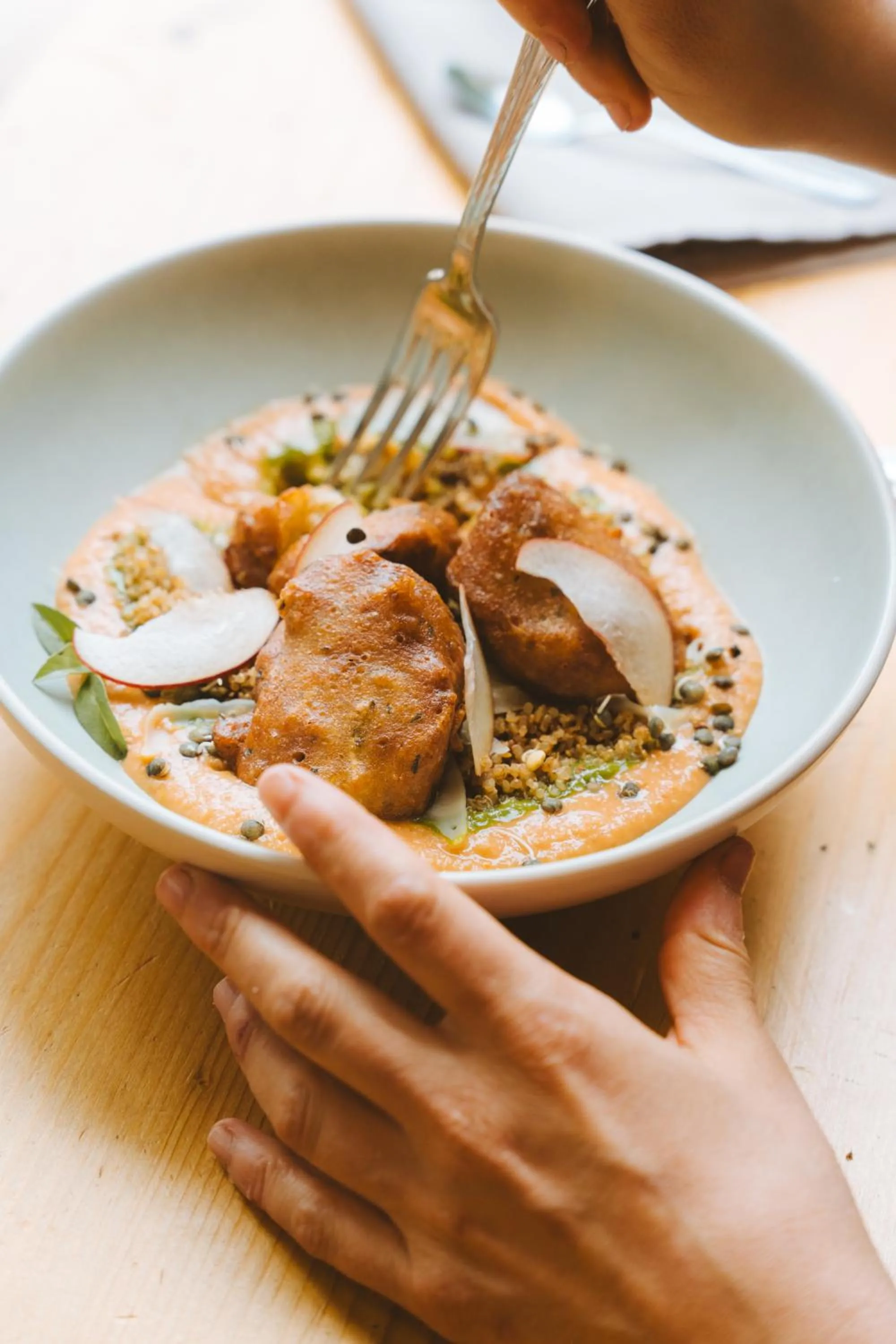 Restaurant/places to eat in Hostel Quartier Libre