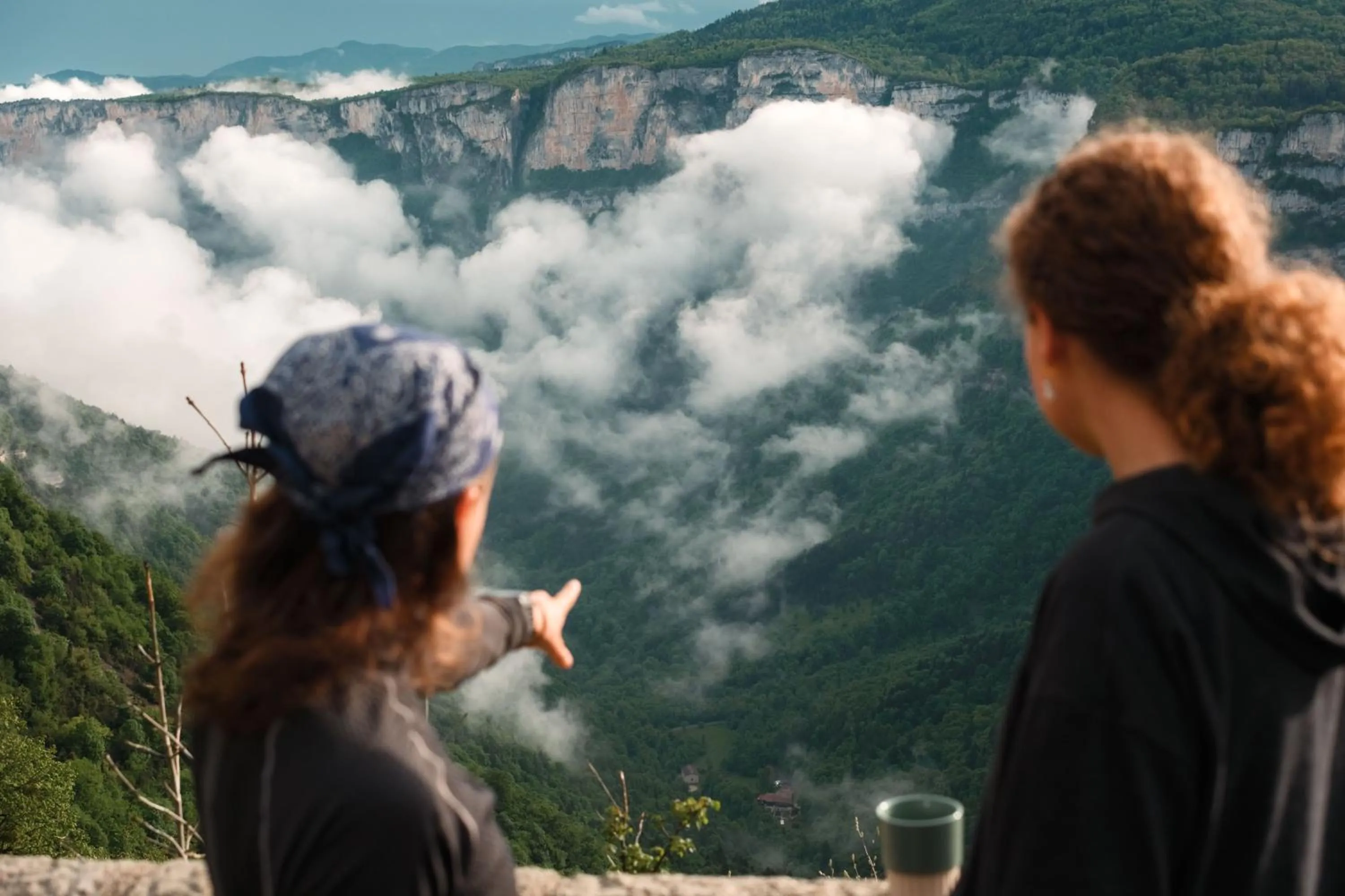 Natural landscape in Hostel Quartier Libre