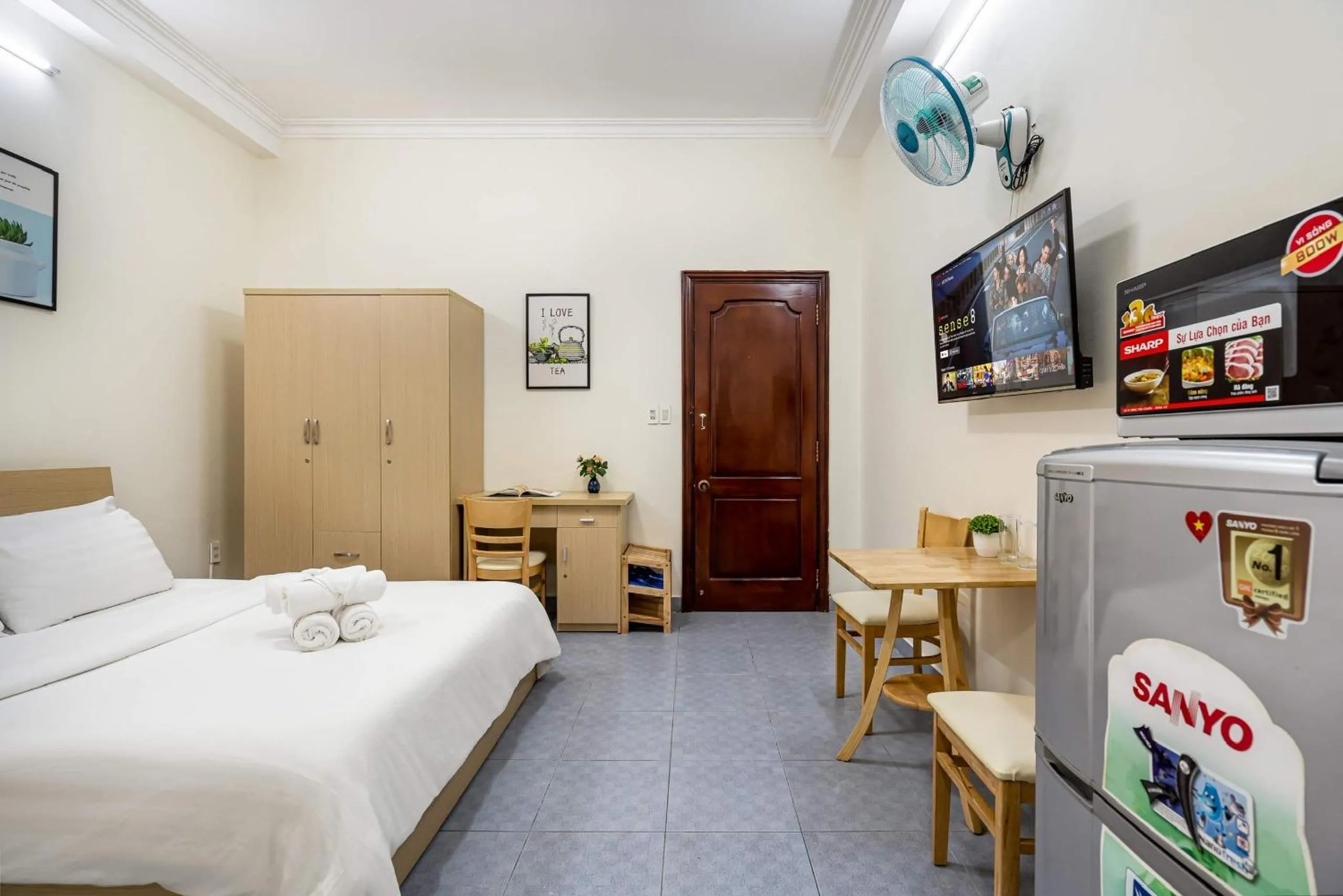 furniture, Bed in We Home Nguyen Trai