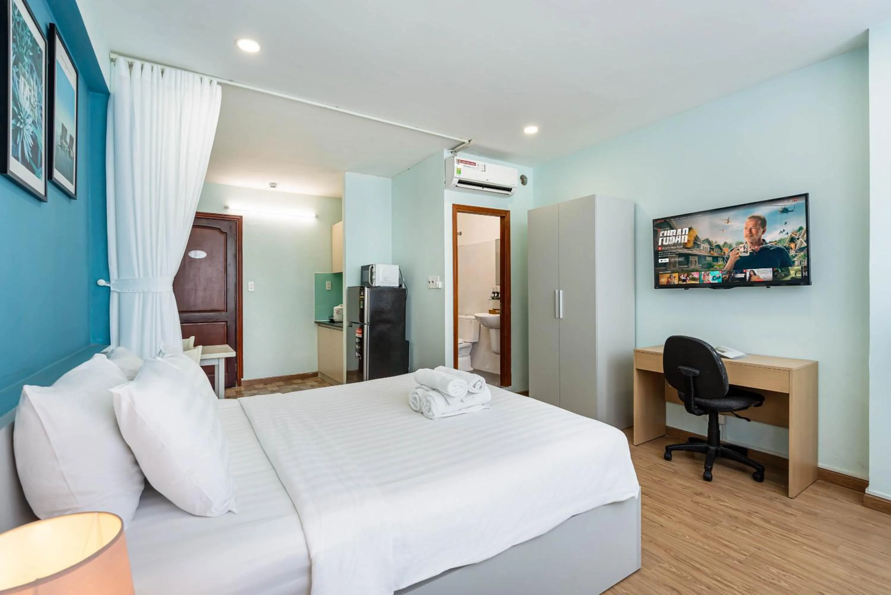 TV and multimedia, Bed in We Home Nguyen Trai