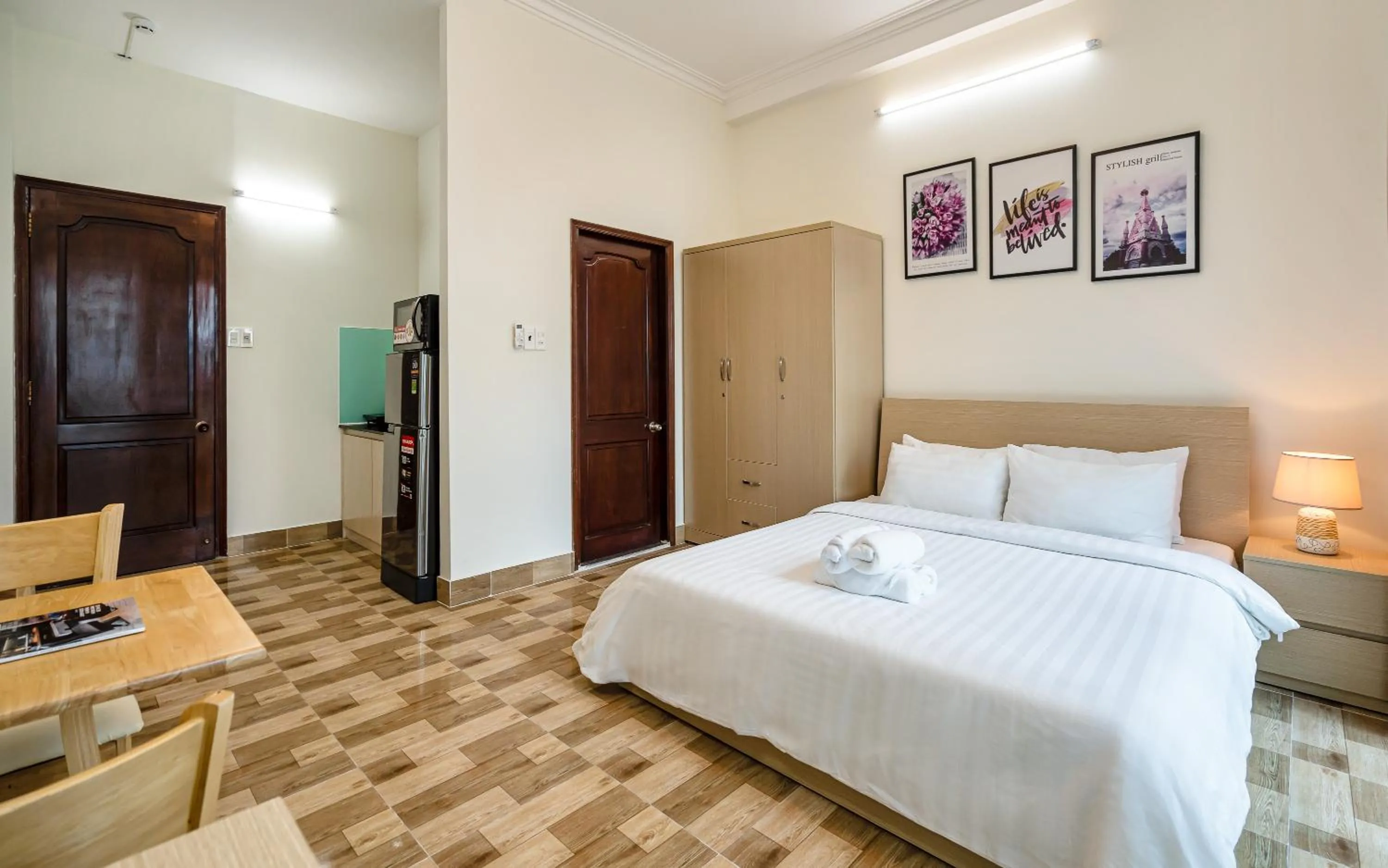 Photo of the whole room, Bed in We Home Nguyen Trai