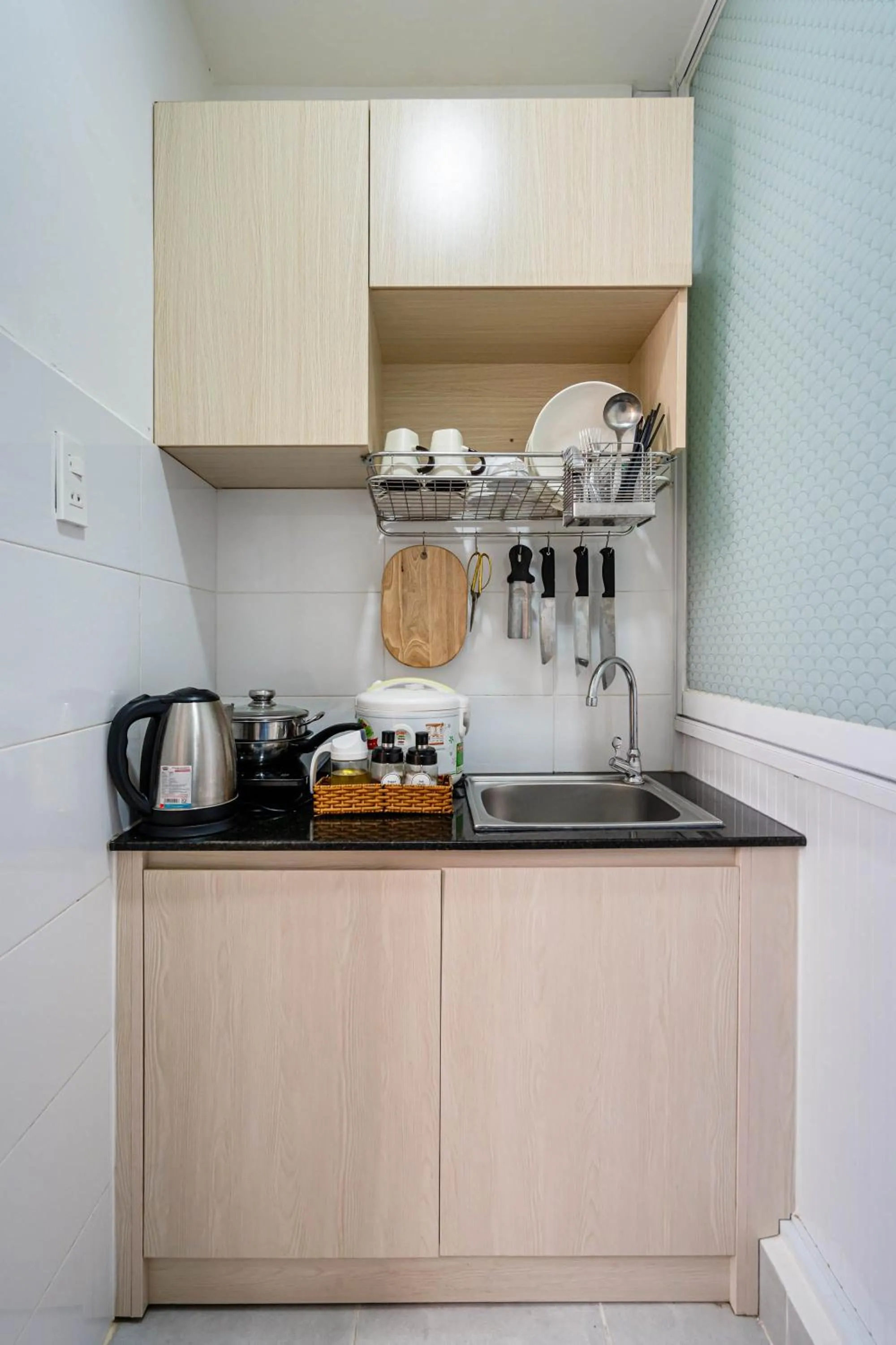 Kitchen or kitchenette in We Home Nguyen Trai