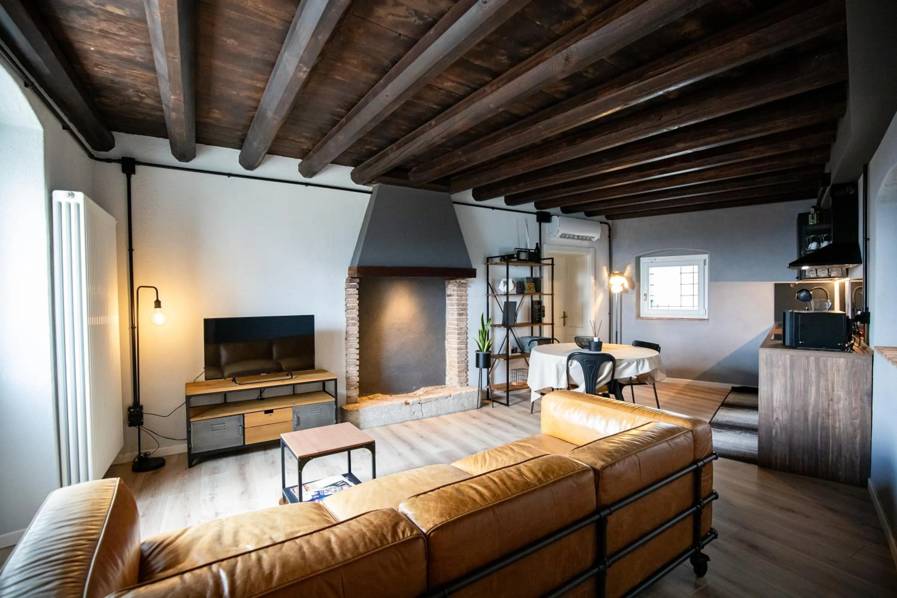 Kitchen or kitchenette, Bed in Agriturismo Maison 1933