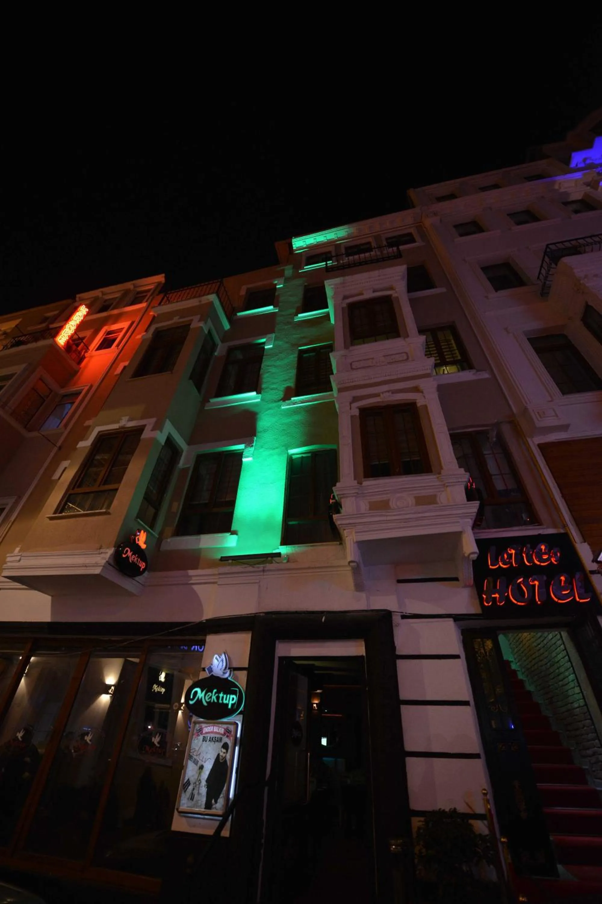 Facade/entrance in Letter Hotel