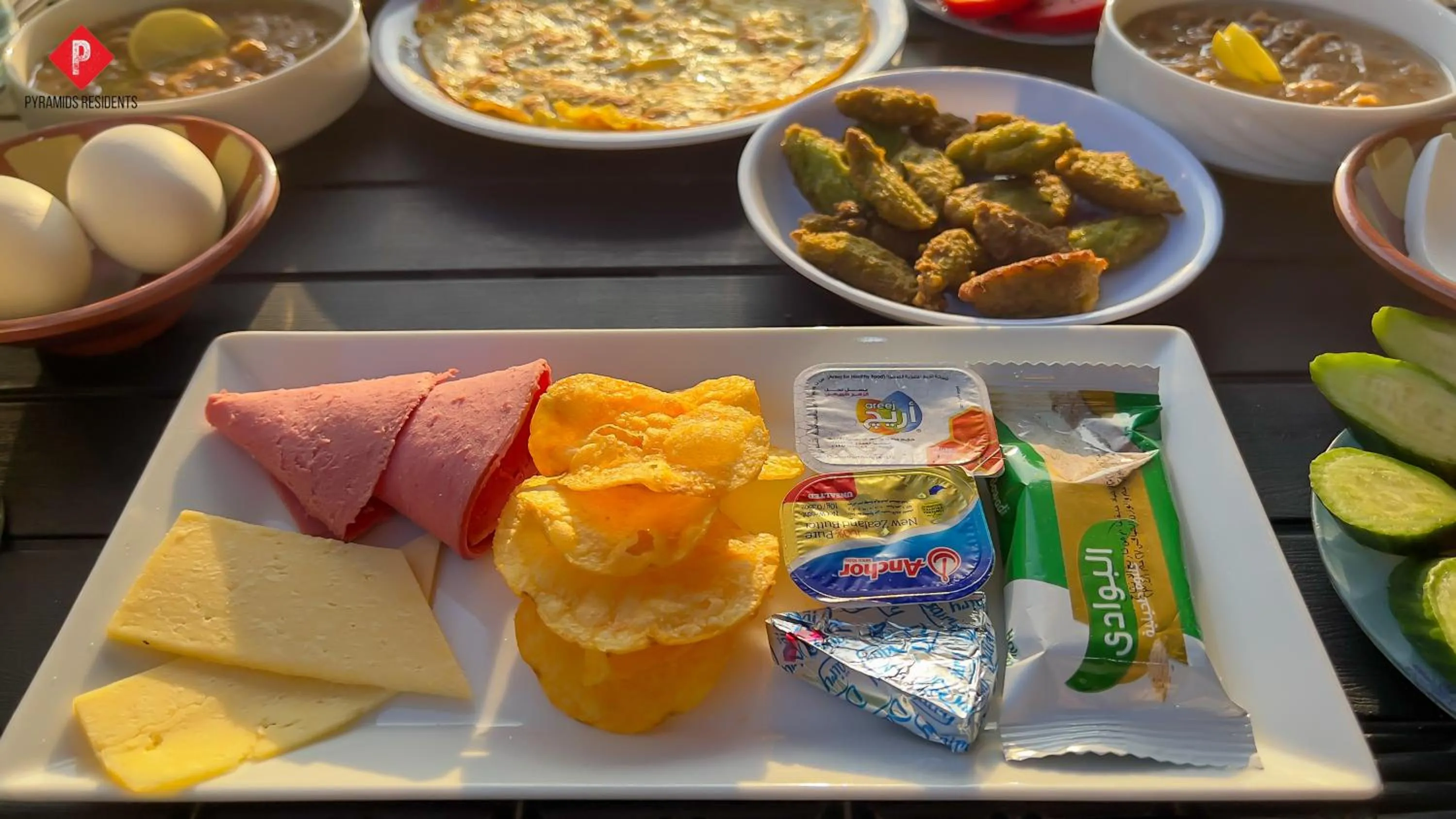 Breakfast in Pyramids View Guest House