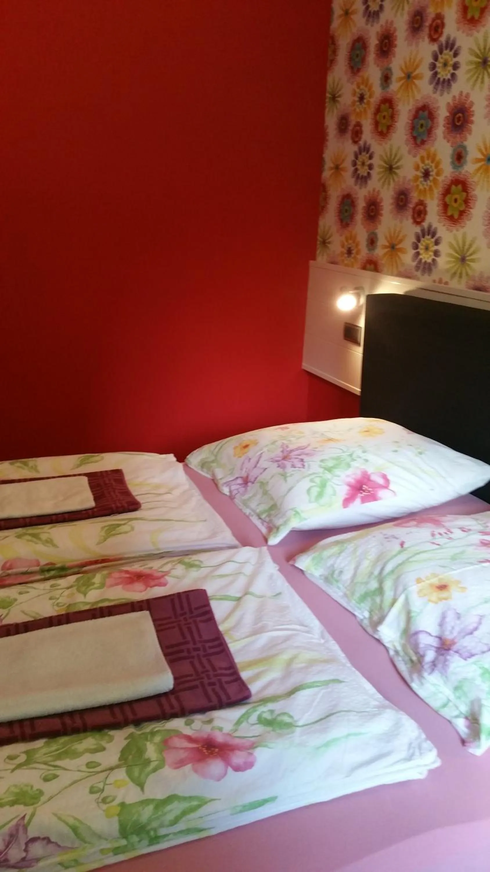 Bedroom, Bed in Waldhotel Lemberg