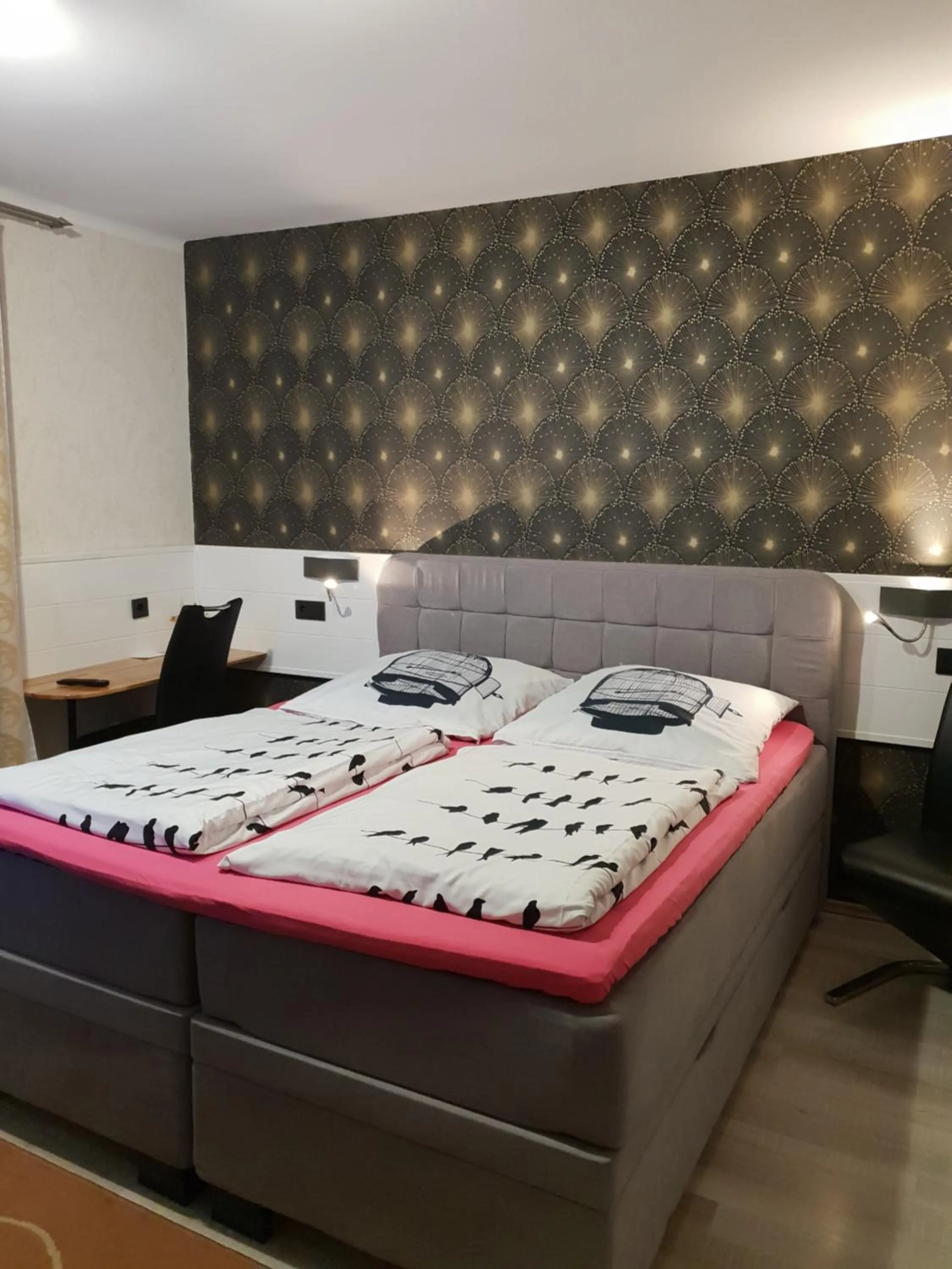 Bed in Waldhotel Lemberg