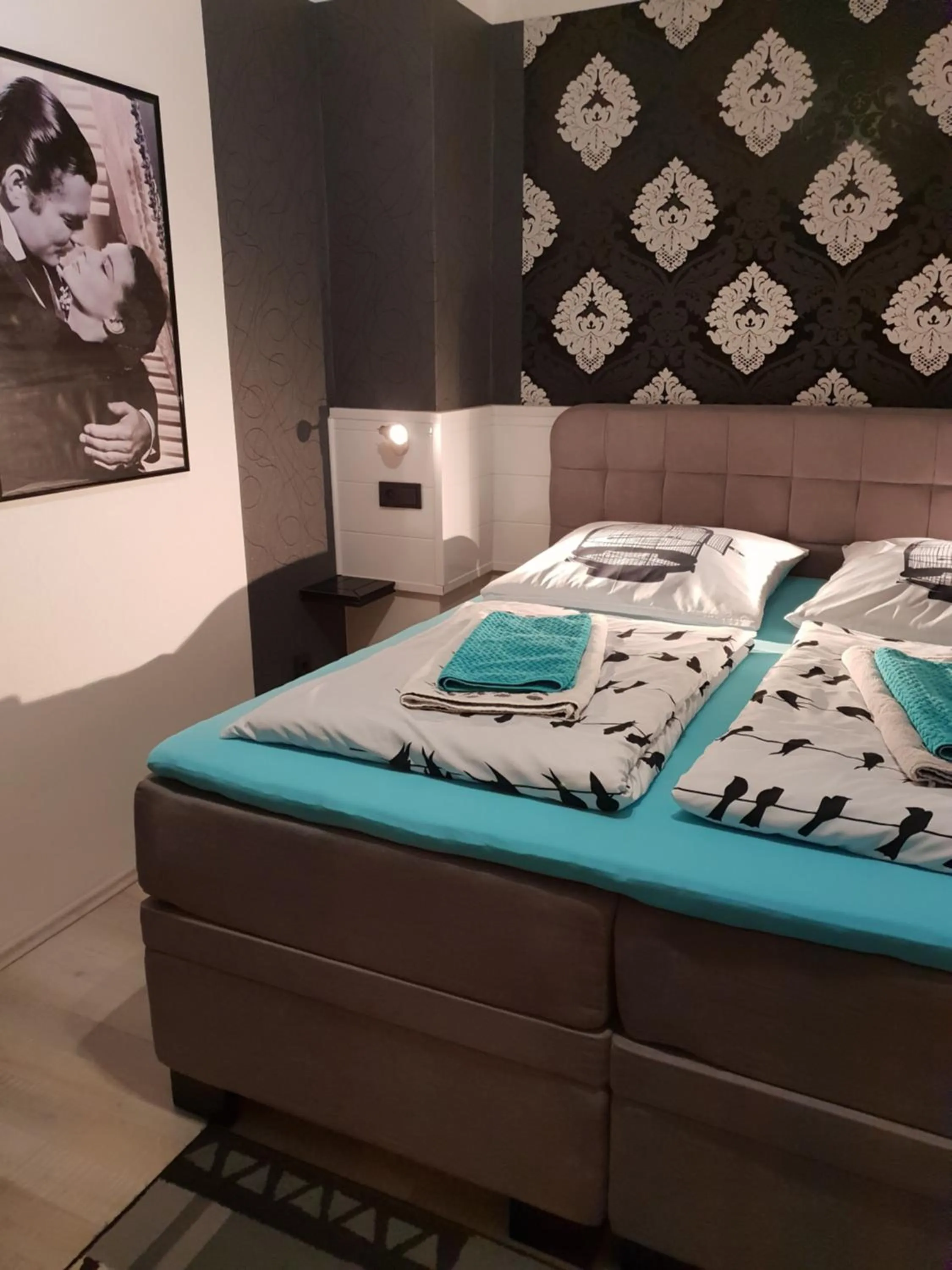 Bed in Waldhotel Lemberg