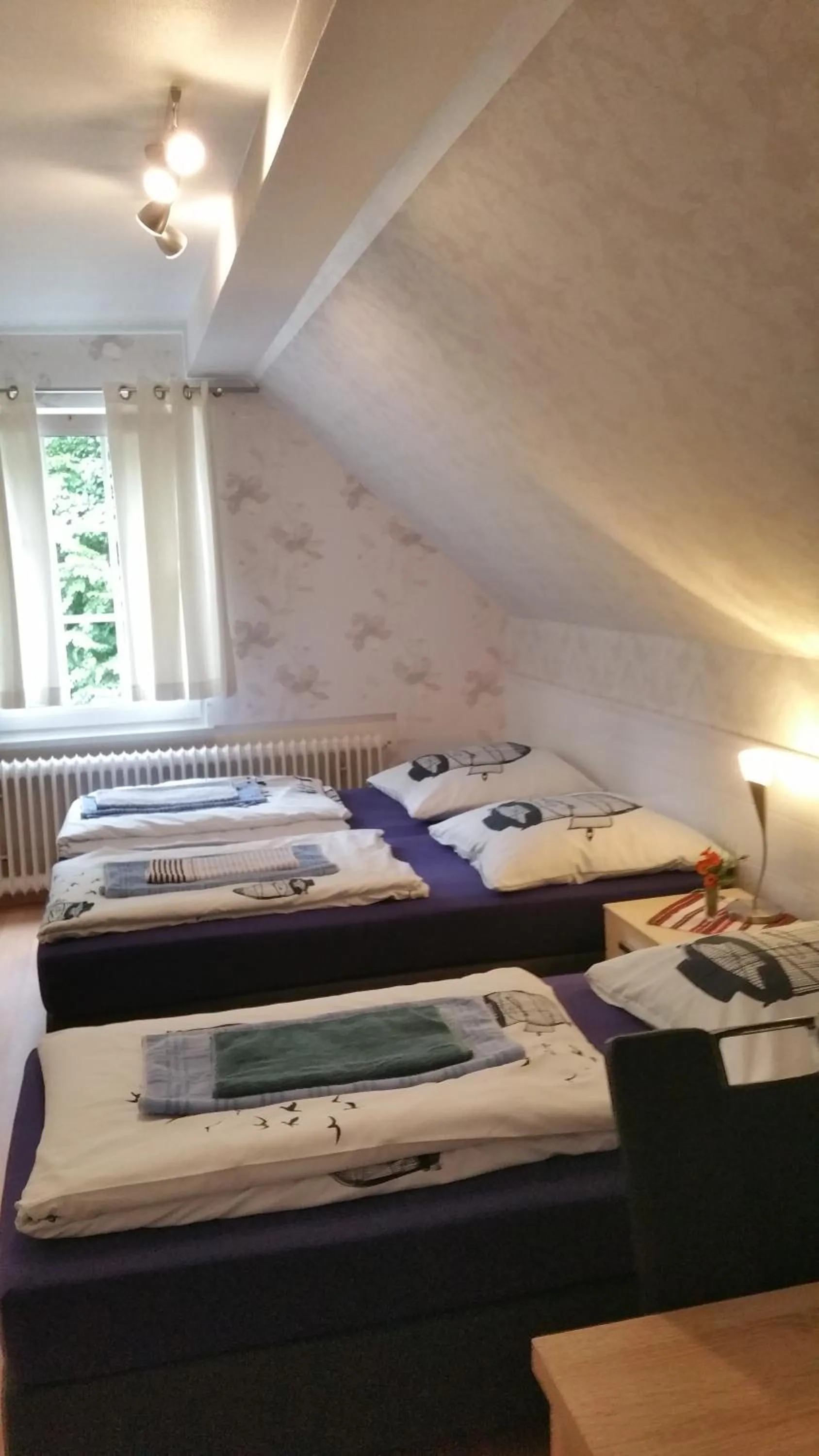 Photo of the whole room, Bed in Waldhotel Lemberg