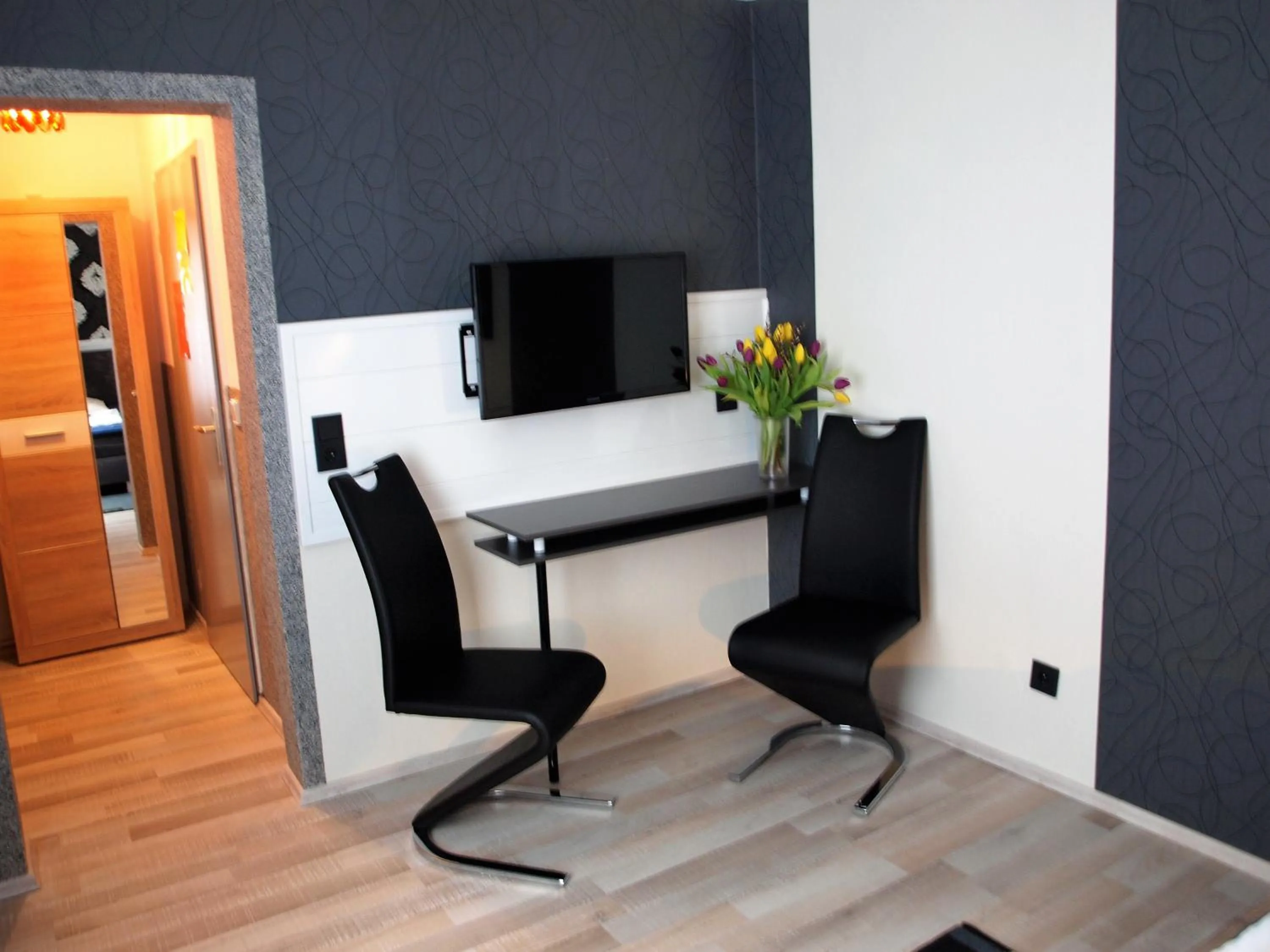 Decorative detail in Waldhotel Lemberg