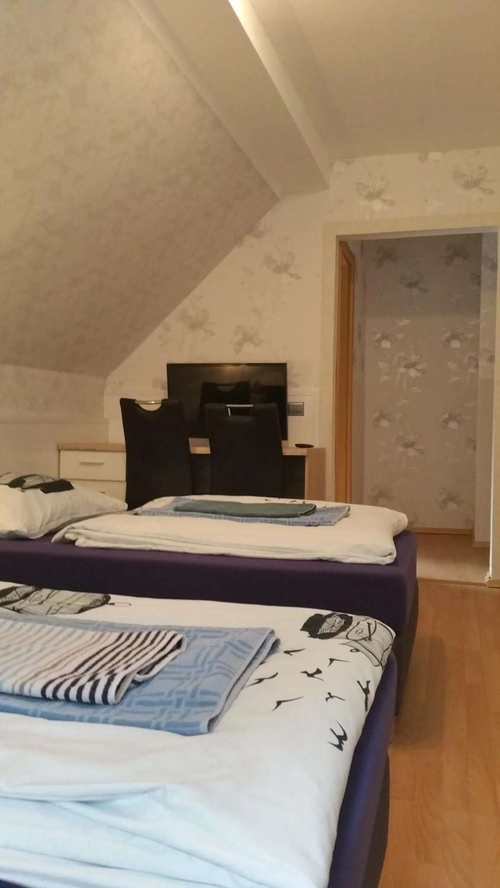 Photo of the whole room, Bed in Waldhotel Lemberg