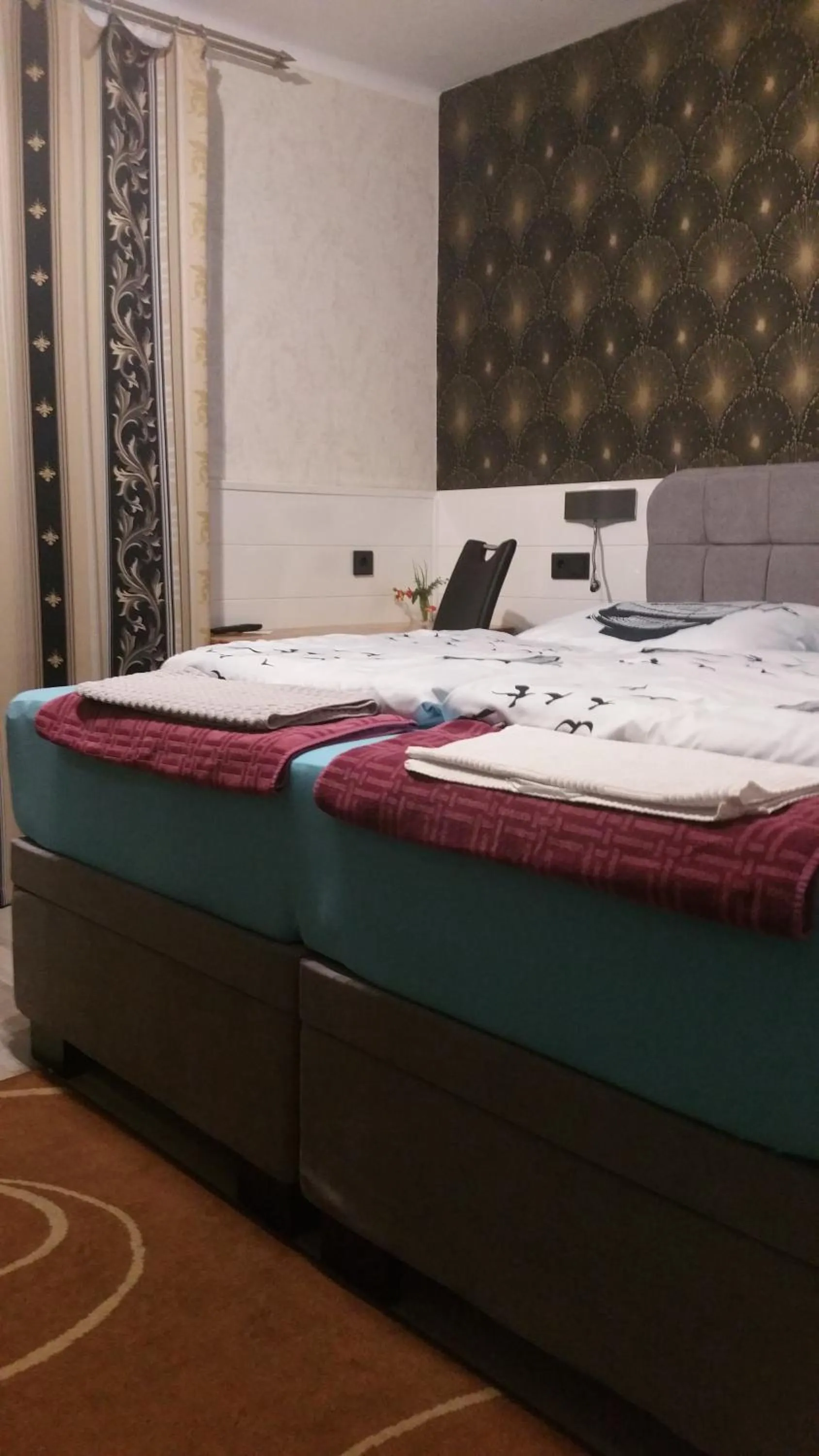 Photo of the whole room, Bed in Waldhotel Lemberg