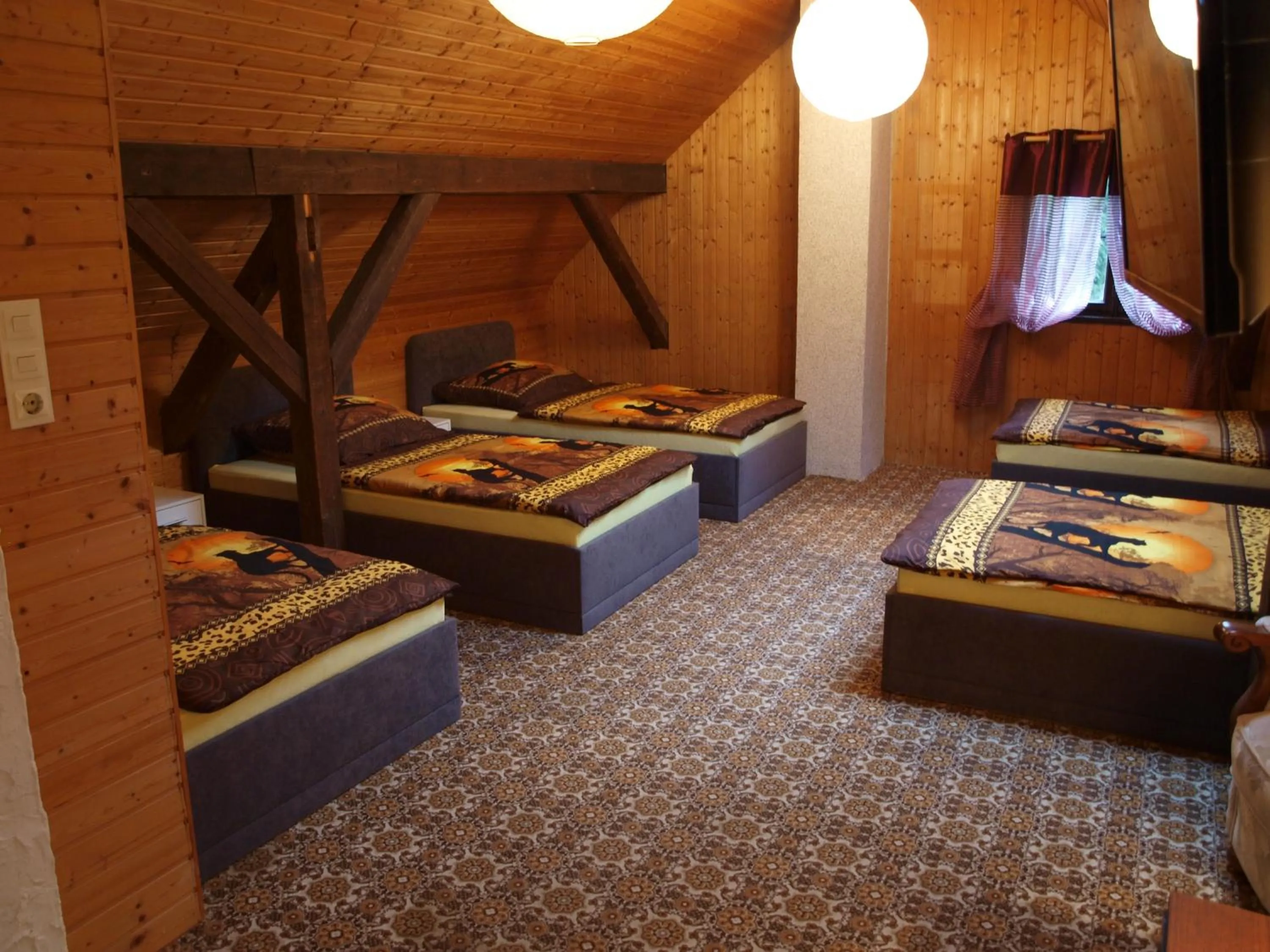 Photo of the whole room, Bed in Waldhotel Lemberg