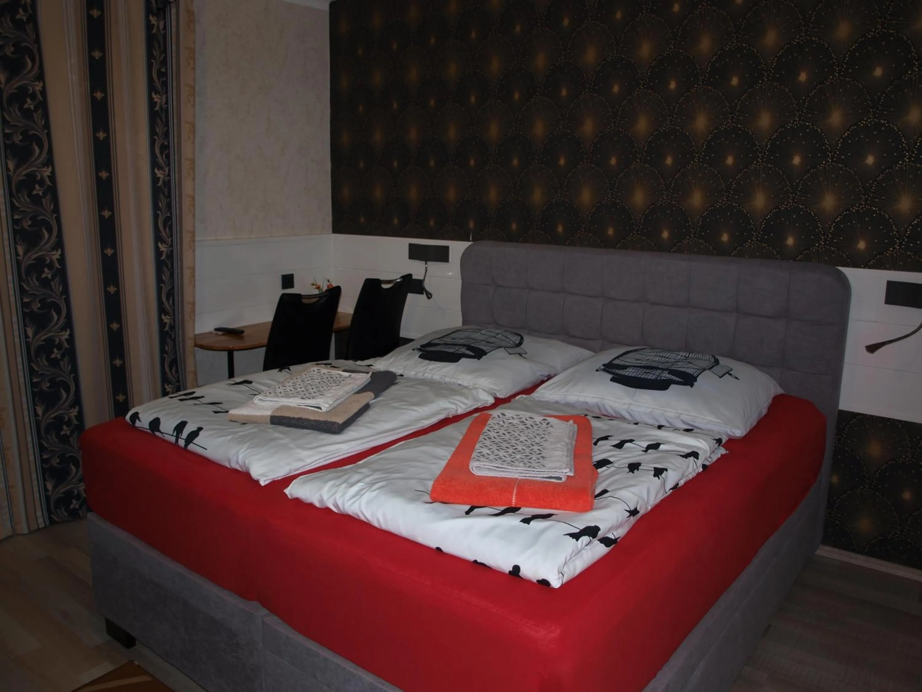Photo of the whole room, Bed in Waldhotel Lemberg