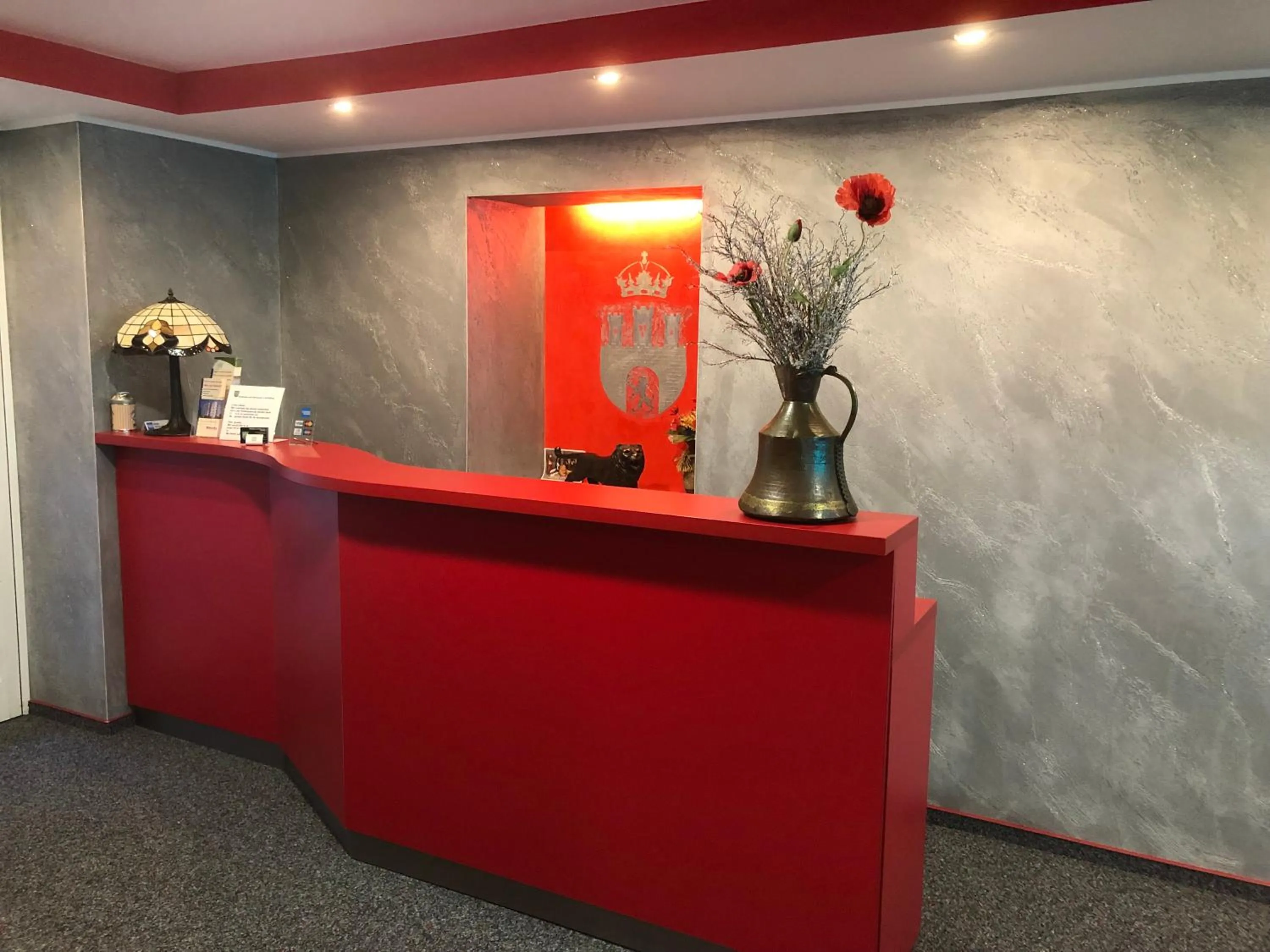 Lobby or reception in Waldhotel Lemberg