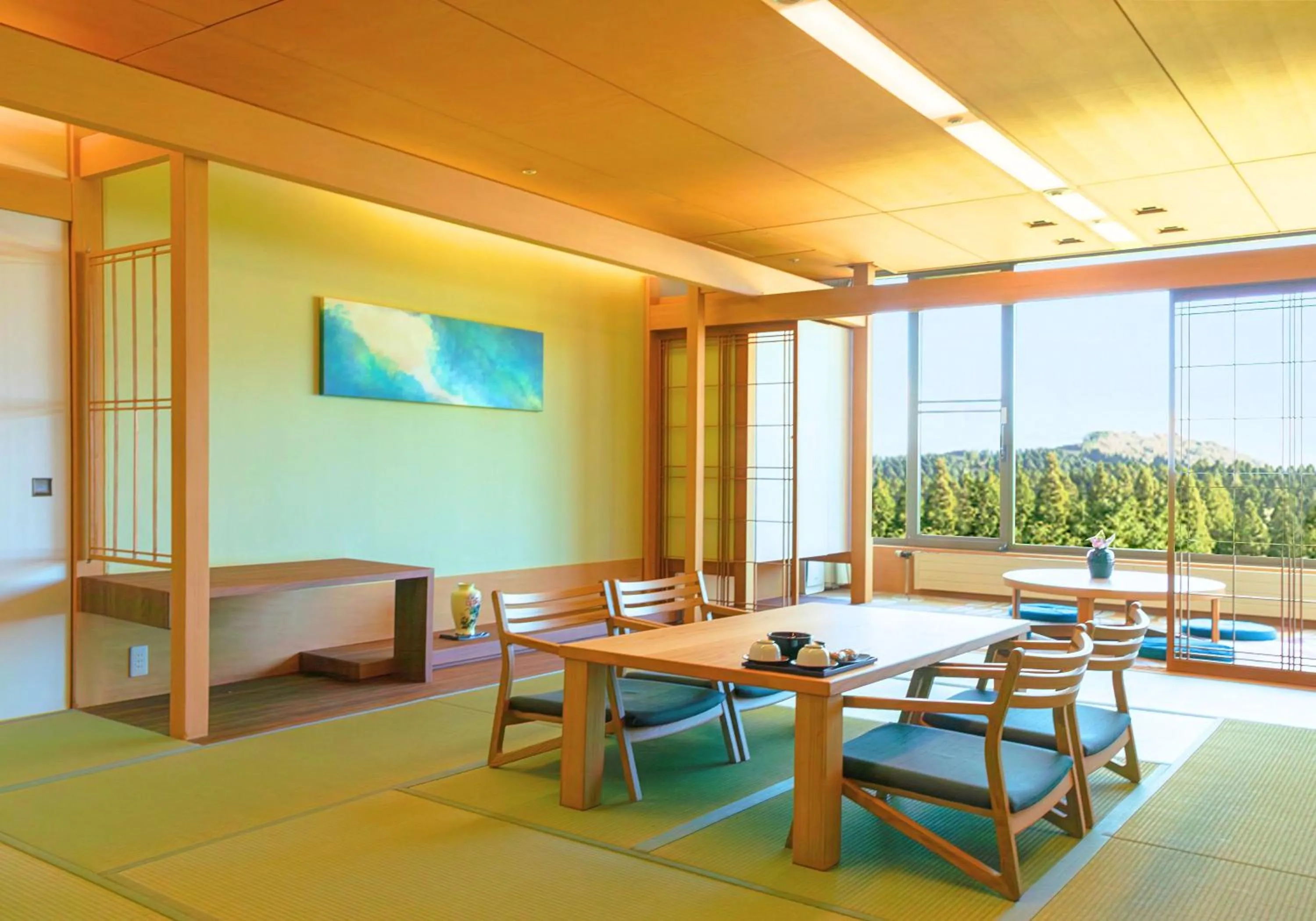 Photo of the whole room in Hakone Yunohana Prince Hotel